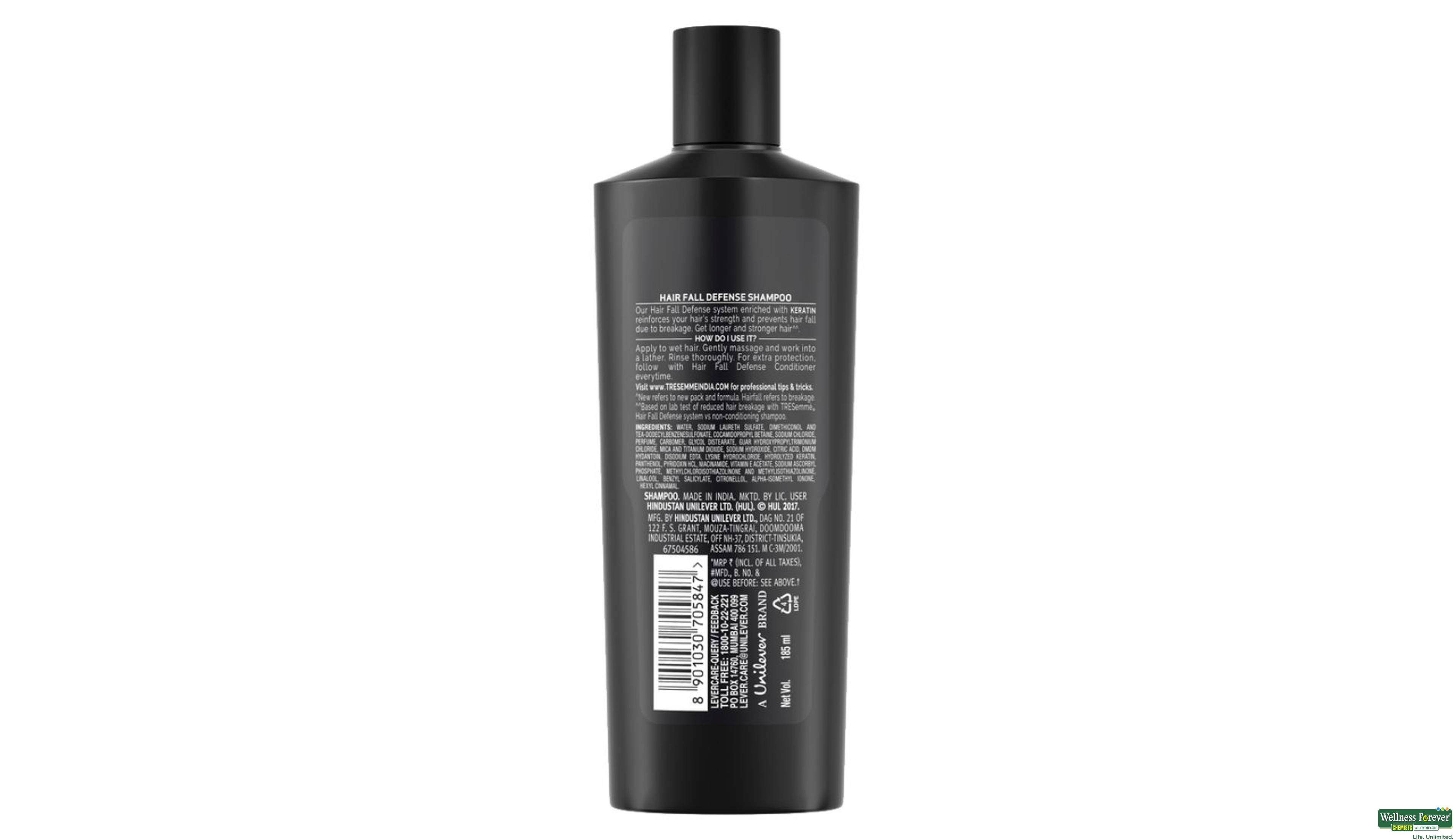 TRESEMME SHMP HR/FALL DEFENSE 185ML- 2, 185ML, 