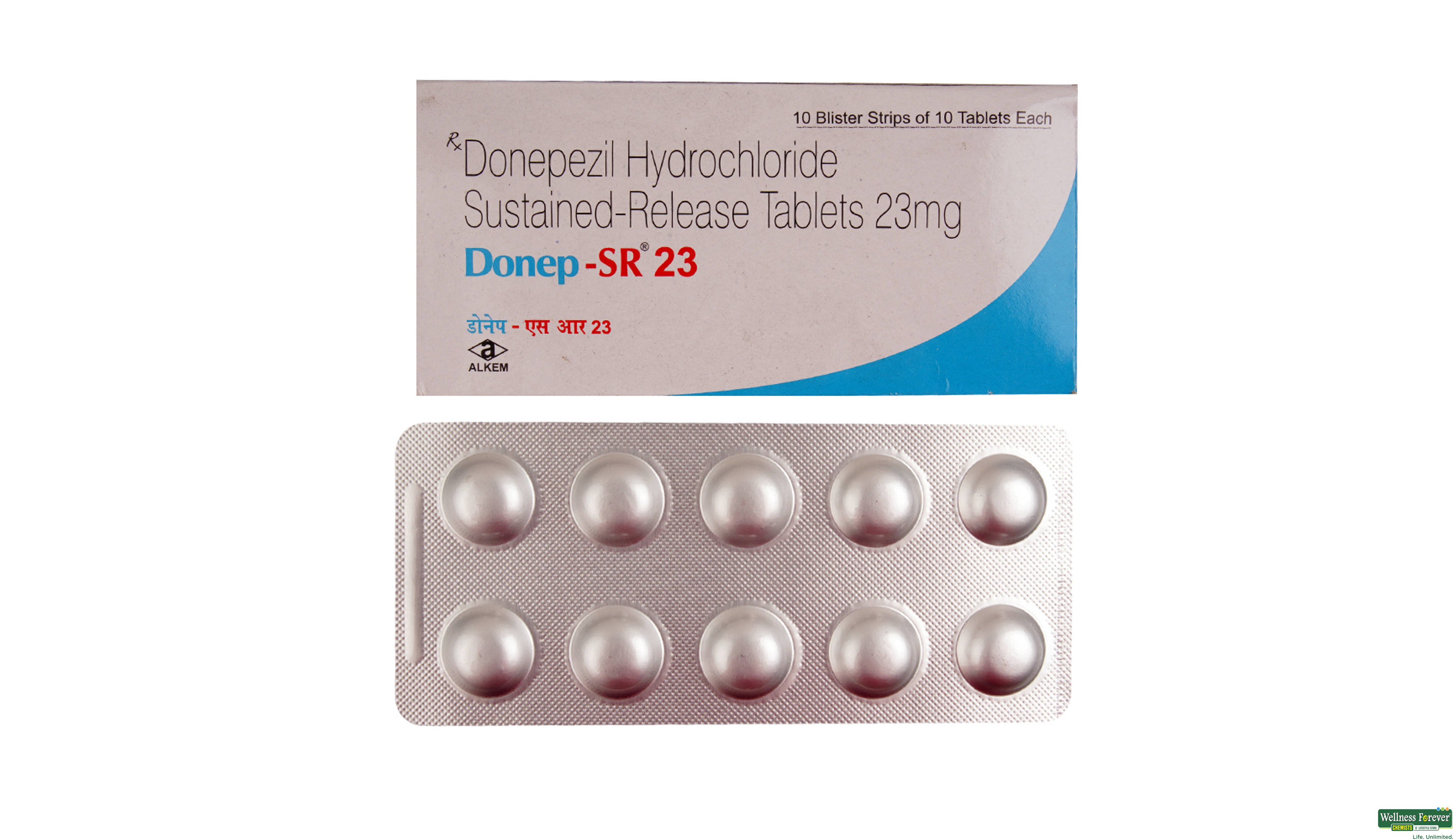 DONEP-SR 23MG 10TAB- 1, 10TAB, 