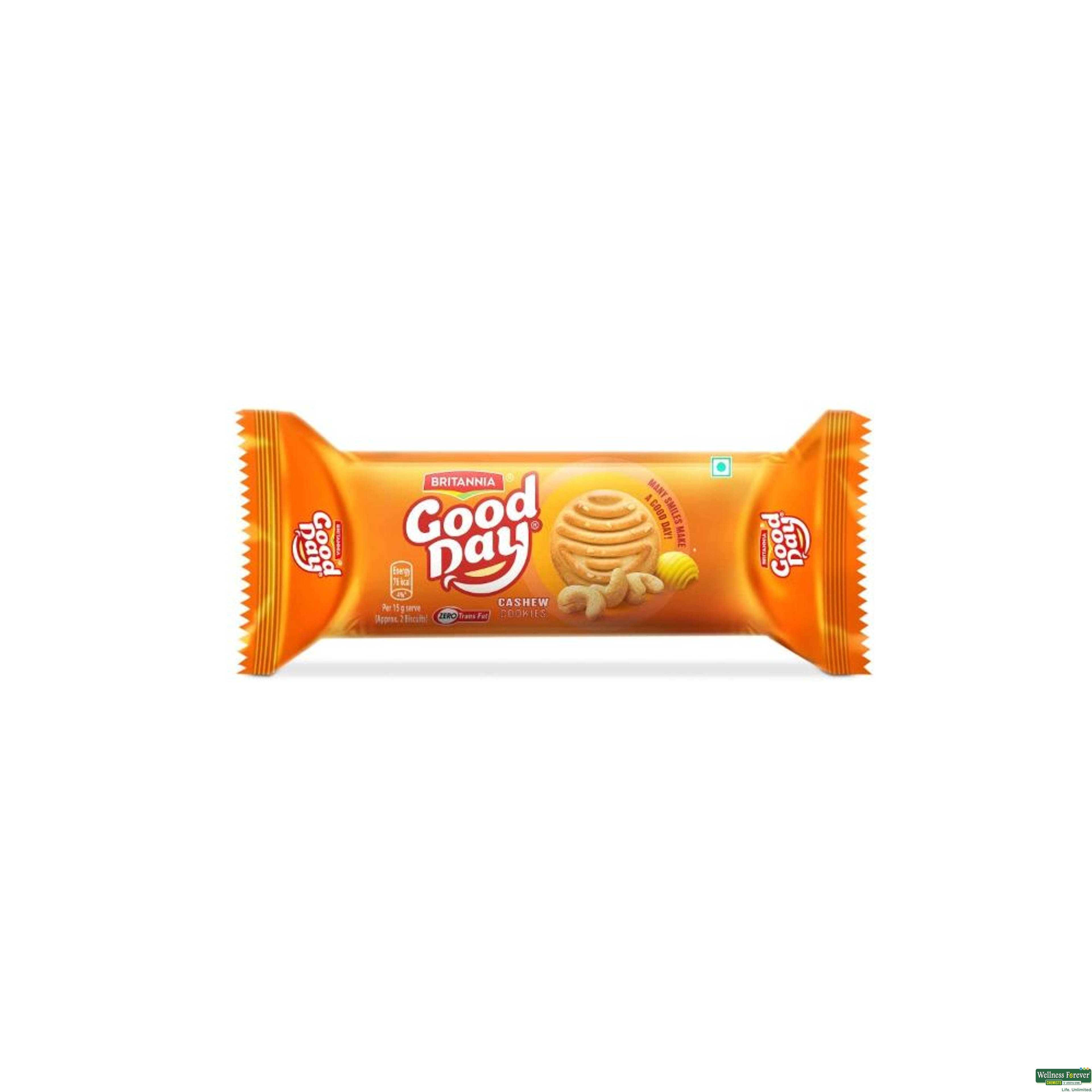 Britannia Good Day Cashew Cookies 120g-image