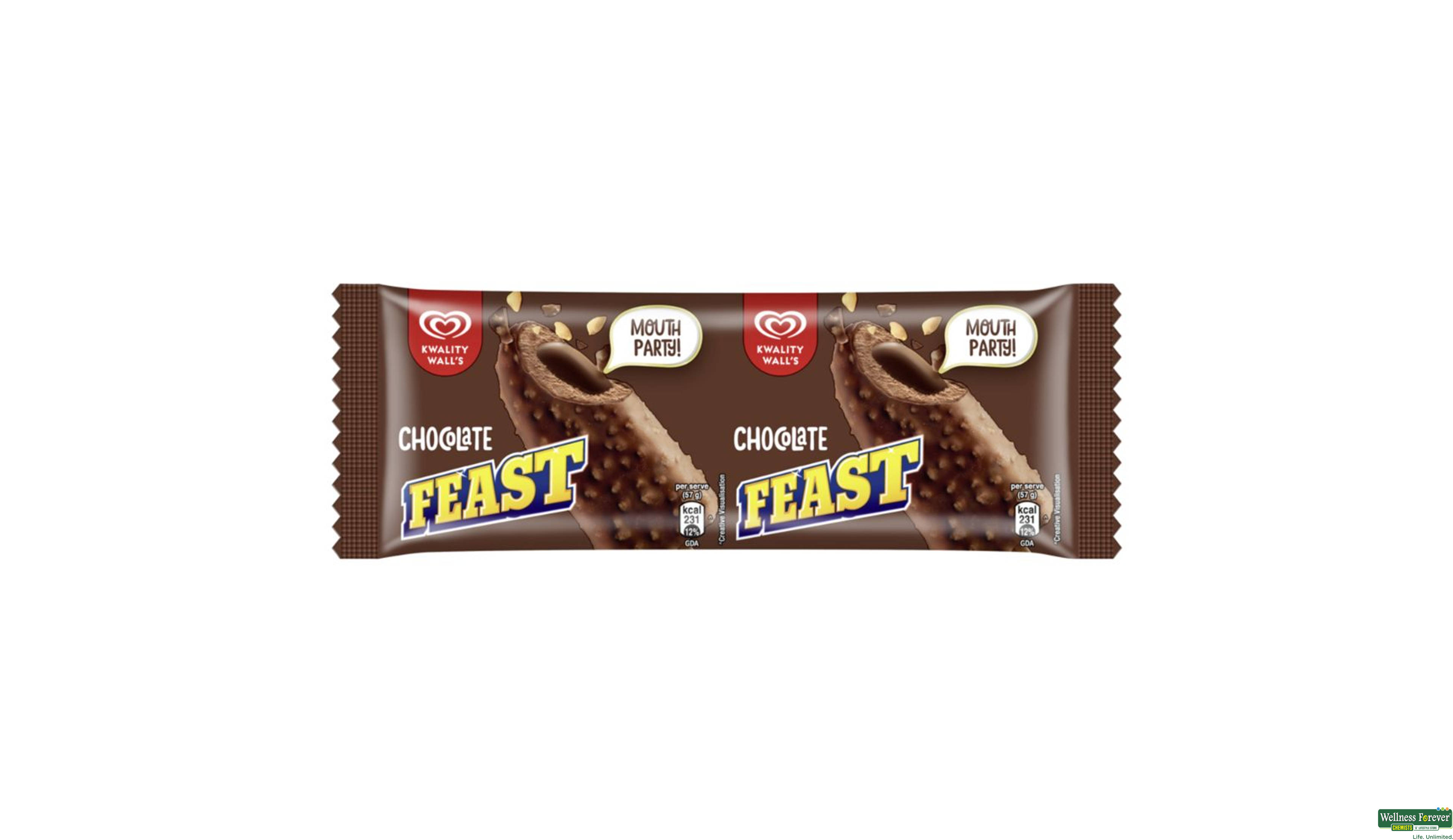 KW I/C STICK FEAST CHOC 1PC- 1, 1PC, 