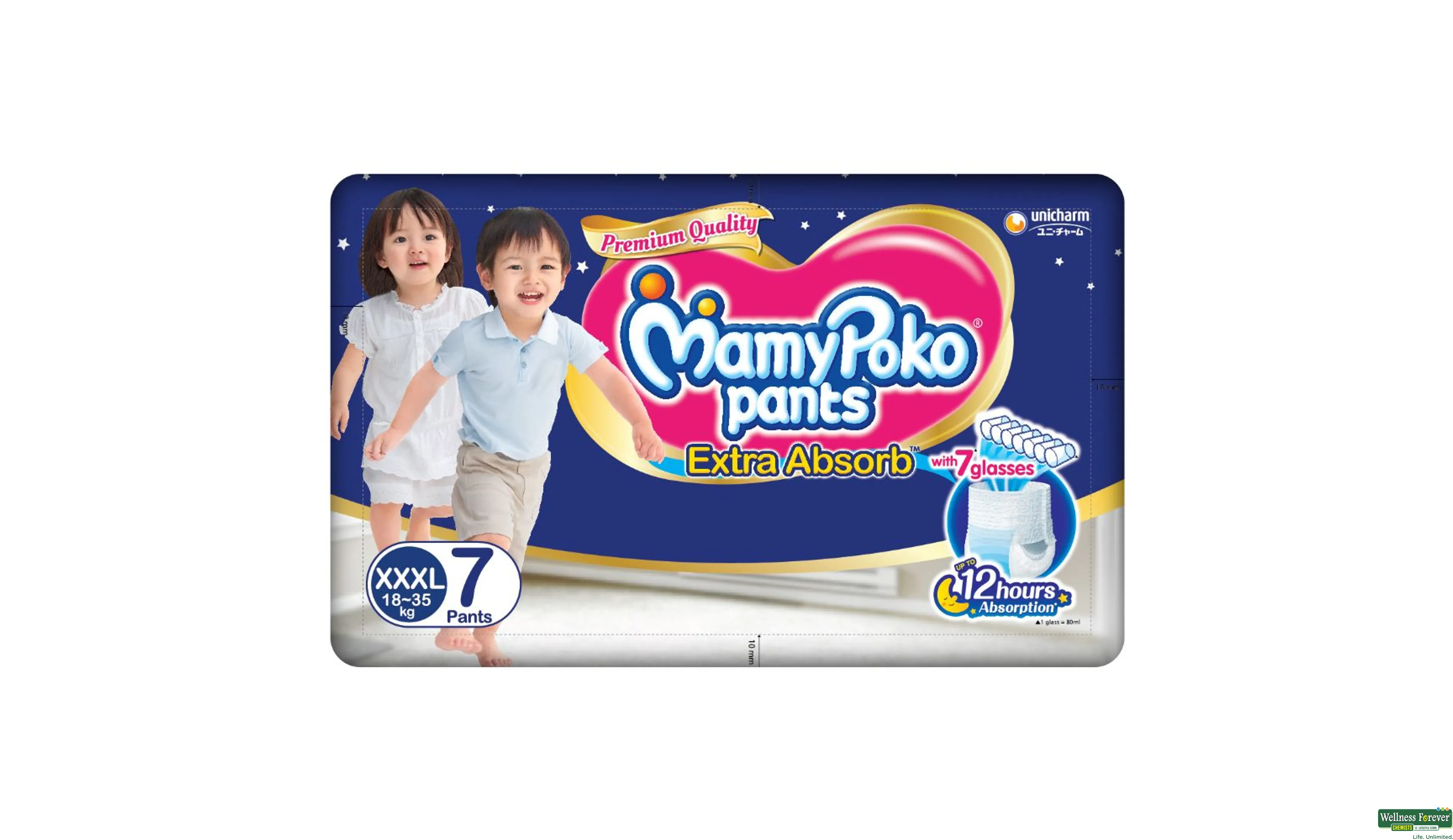 Buy MamyPoko Extra Absorb Pants (XL) 32 count (12 - 17 kg) Online at Best  Prices in India - JioMart.