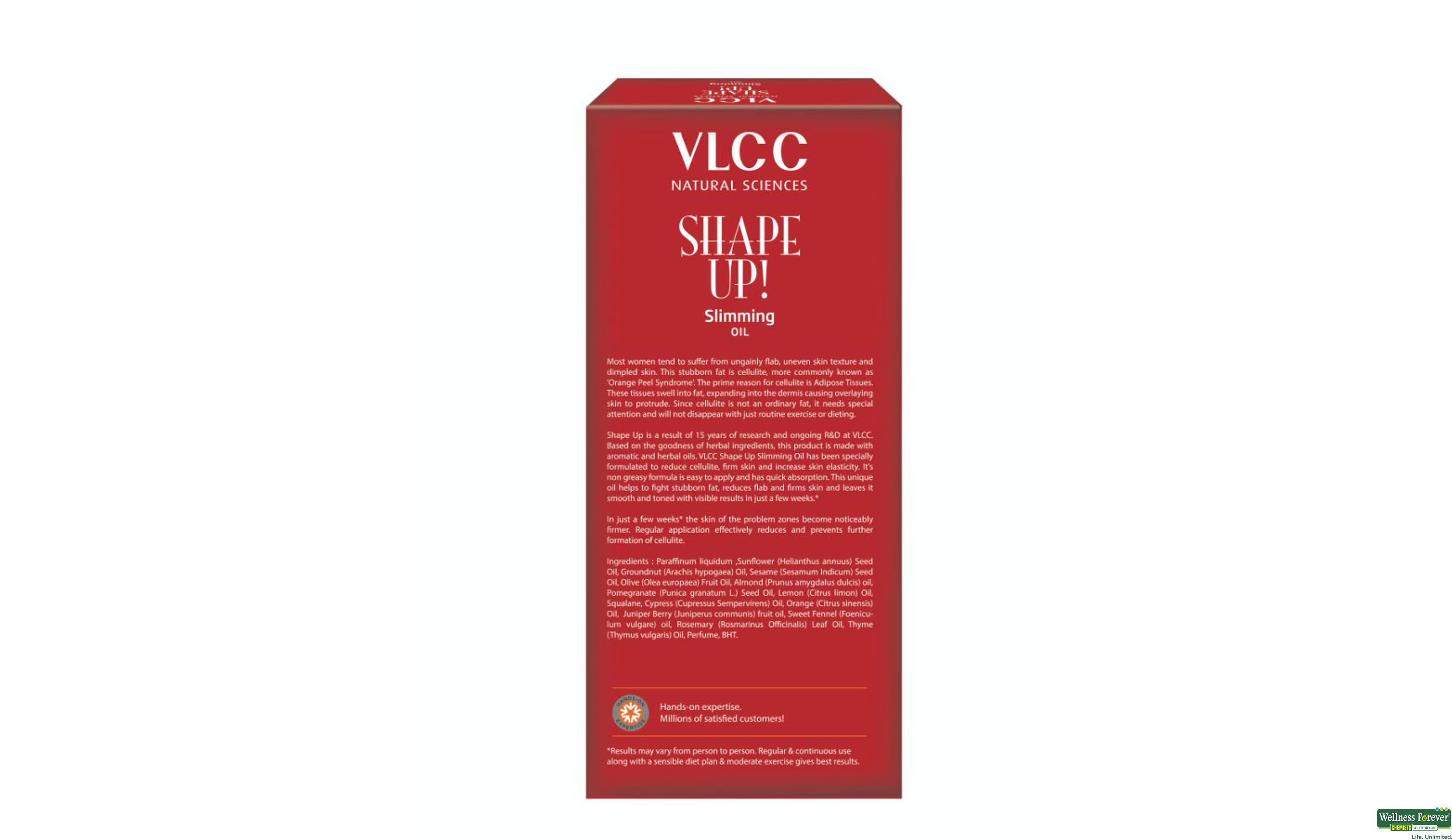 VLCC B/OIL SHAPE UP SLIMMING 100ML- 3, 100ML, null