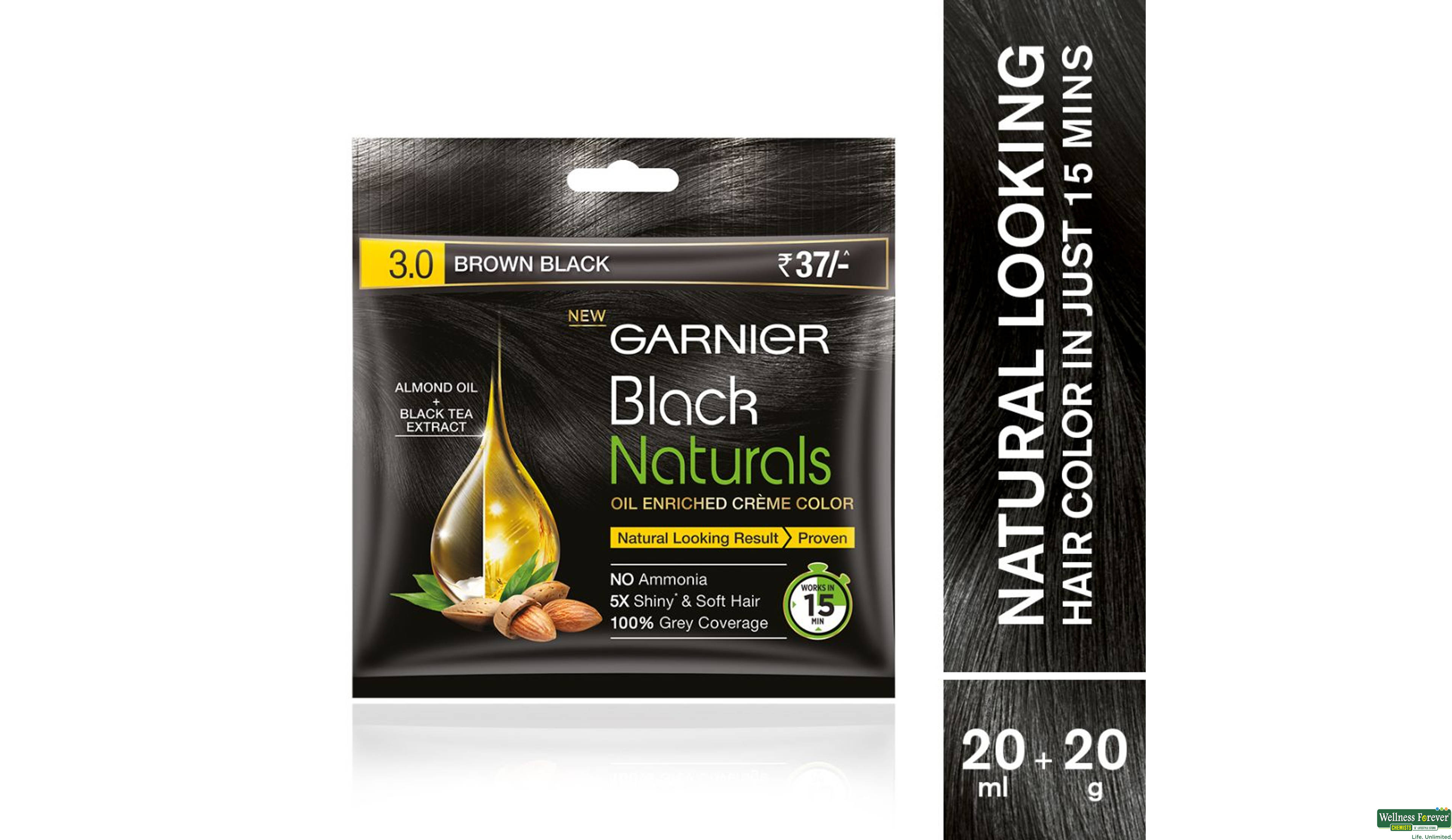 GARN HR/COLOR NAT DARK BROWN-3 35ML+30GM- 1, 1PC, 