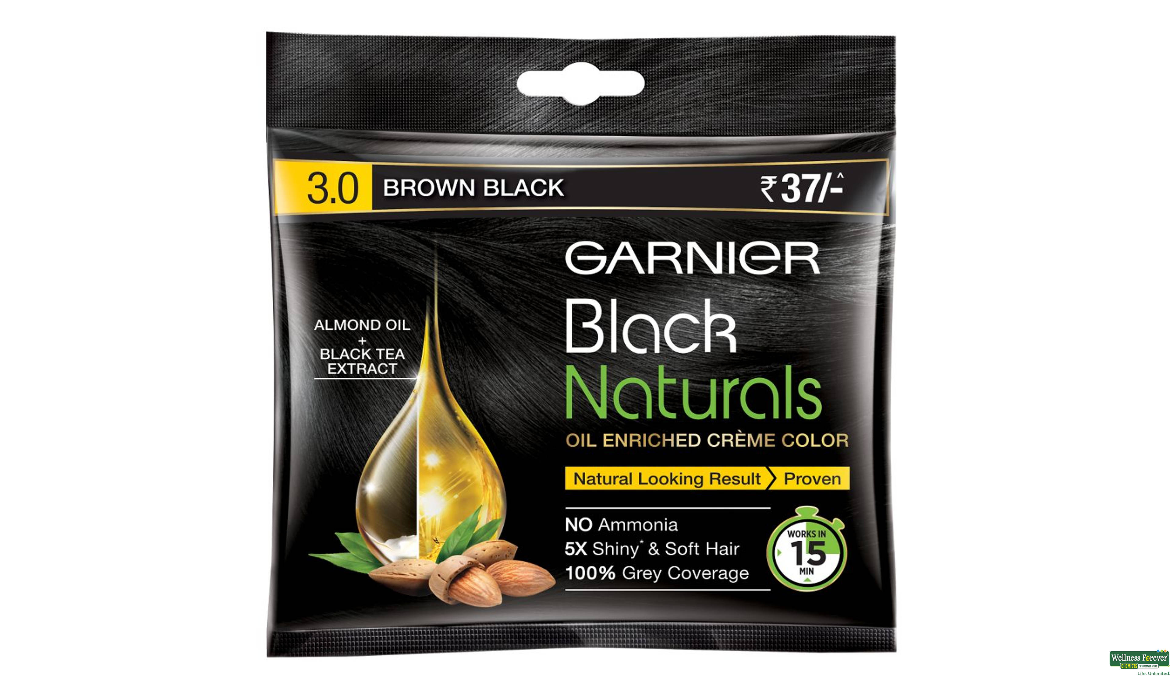 GARN HR/COLOR NAT DARK BROWN-3 35ML+30GM- 2, 1PC, 