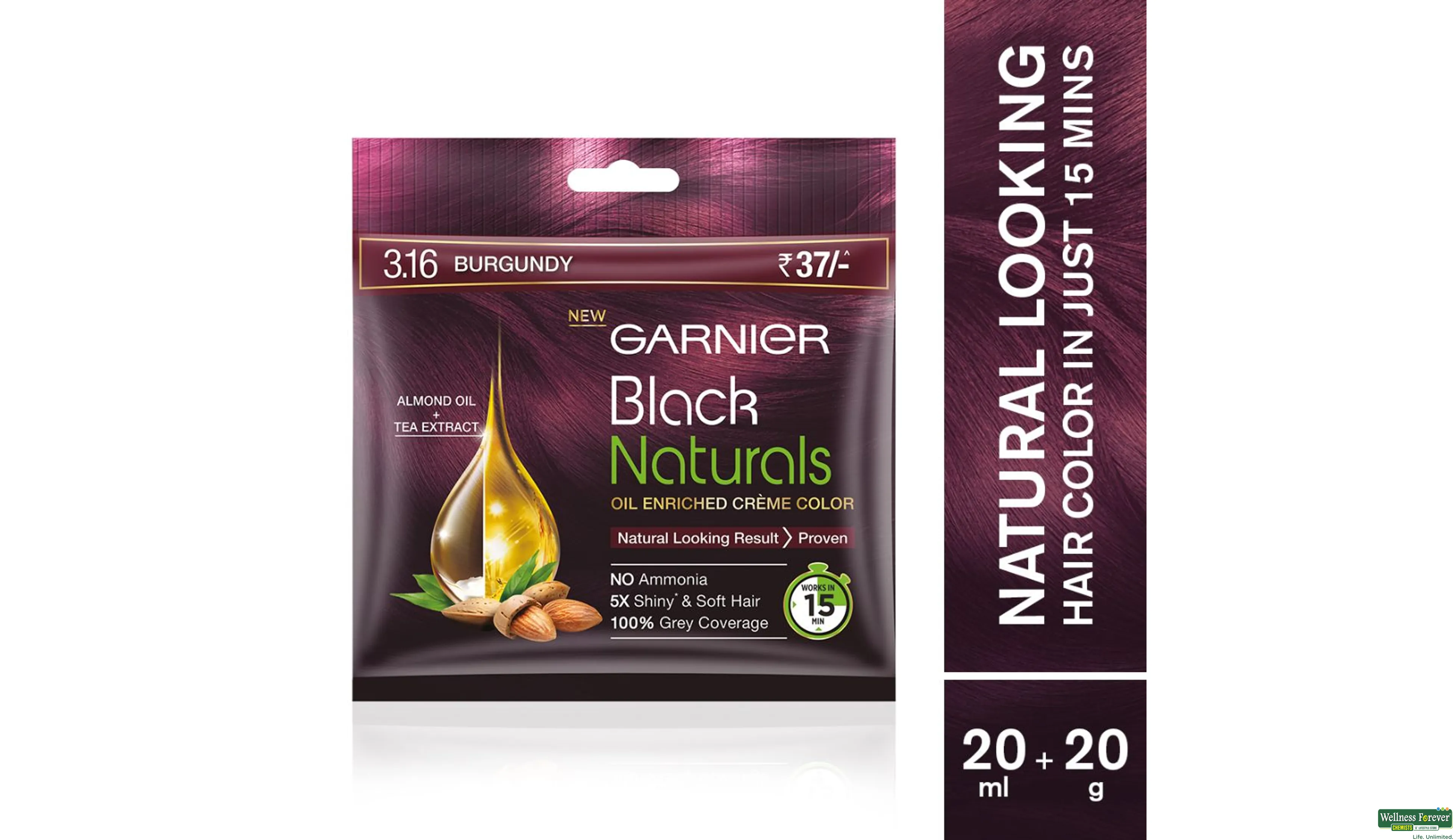 Garnier Color Naturals Shade 5.32 Caramel Brown Hair Color Online