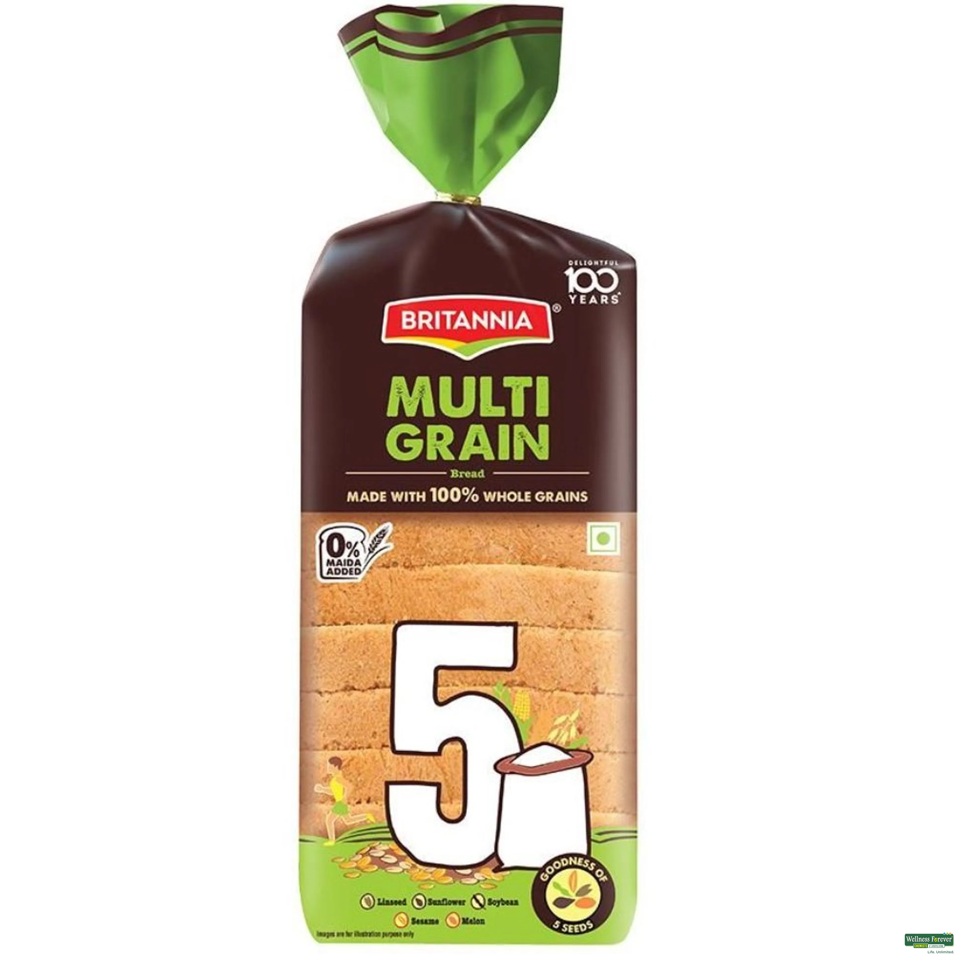 BRIT BREAD MULTI-GRAIN 400GM-image