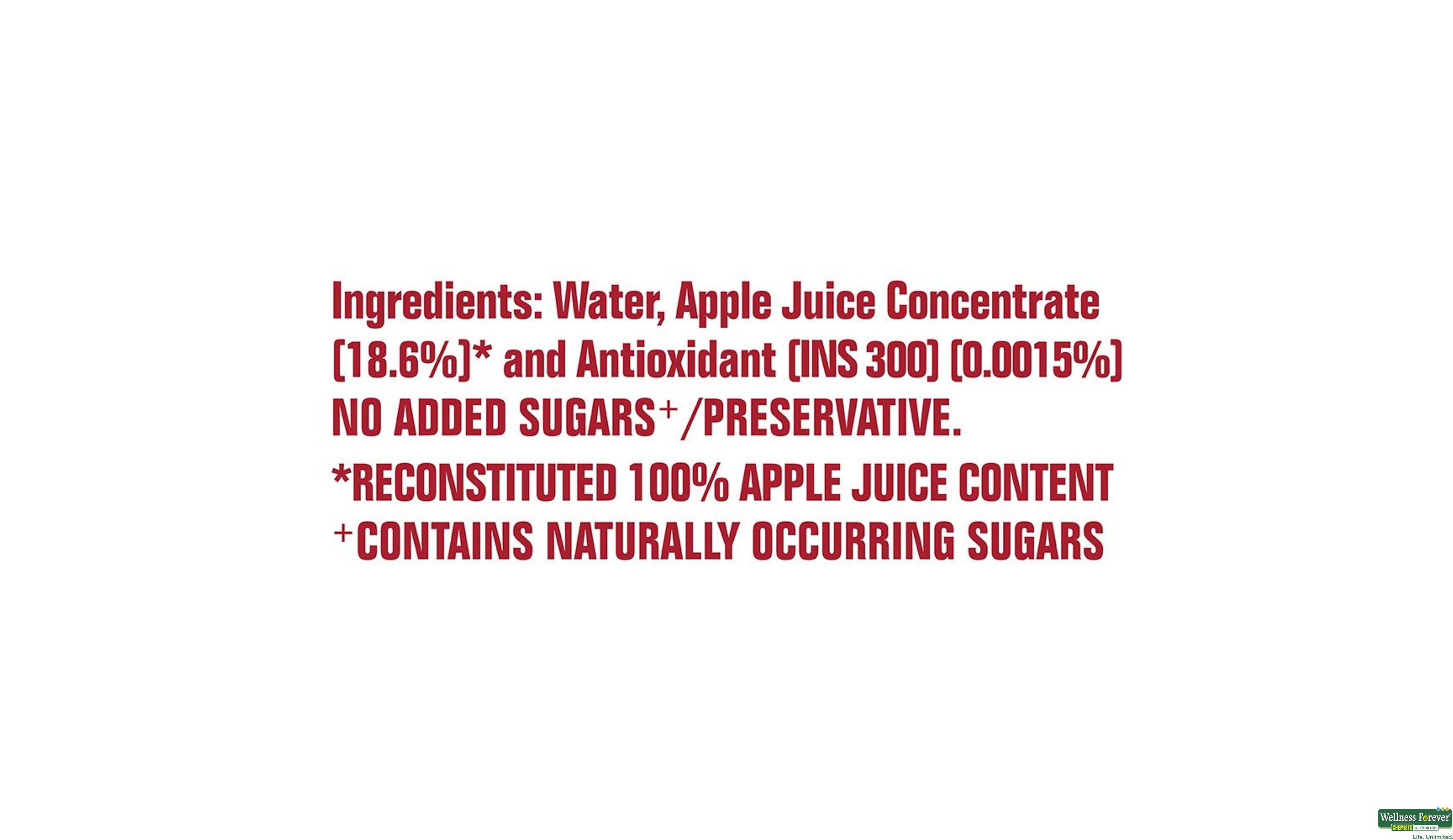REAL JUICE ACTIVE 100% APPLE 1LTR- 3, 1LTR, 