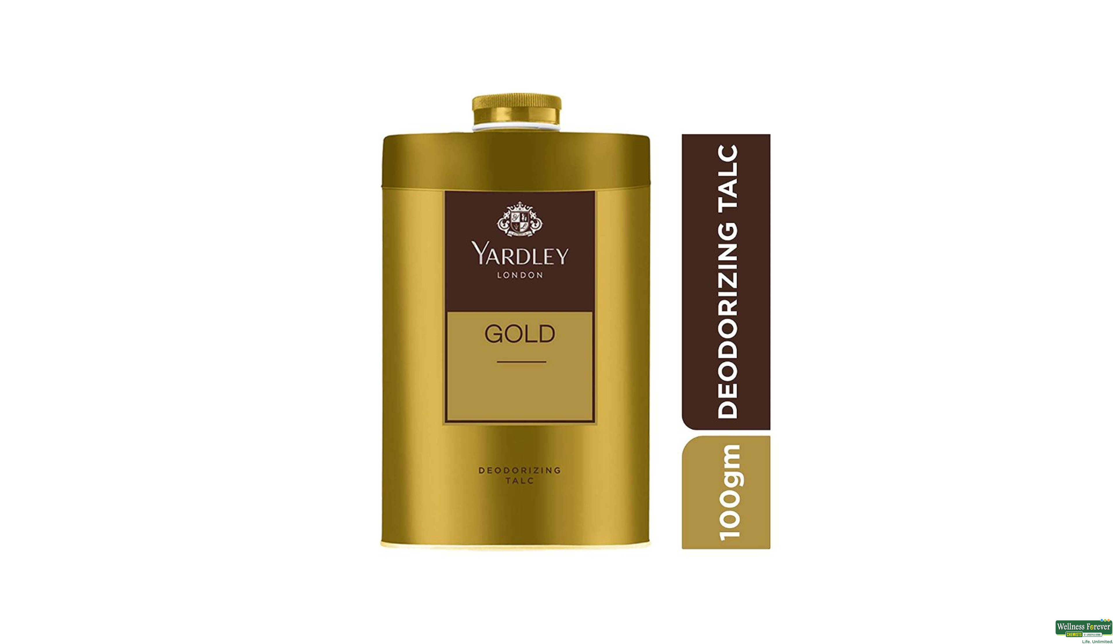 YARD TALC GOLD 100GM- 1, 100GM, null