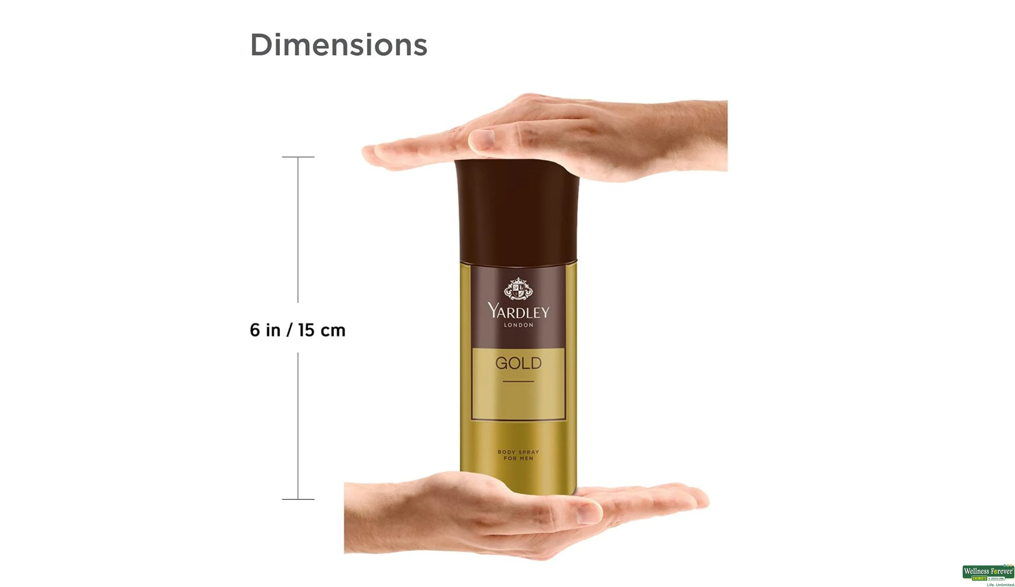 YARD DEO MEN GOLD 150ML- 6, 150ML, null