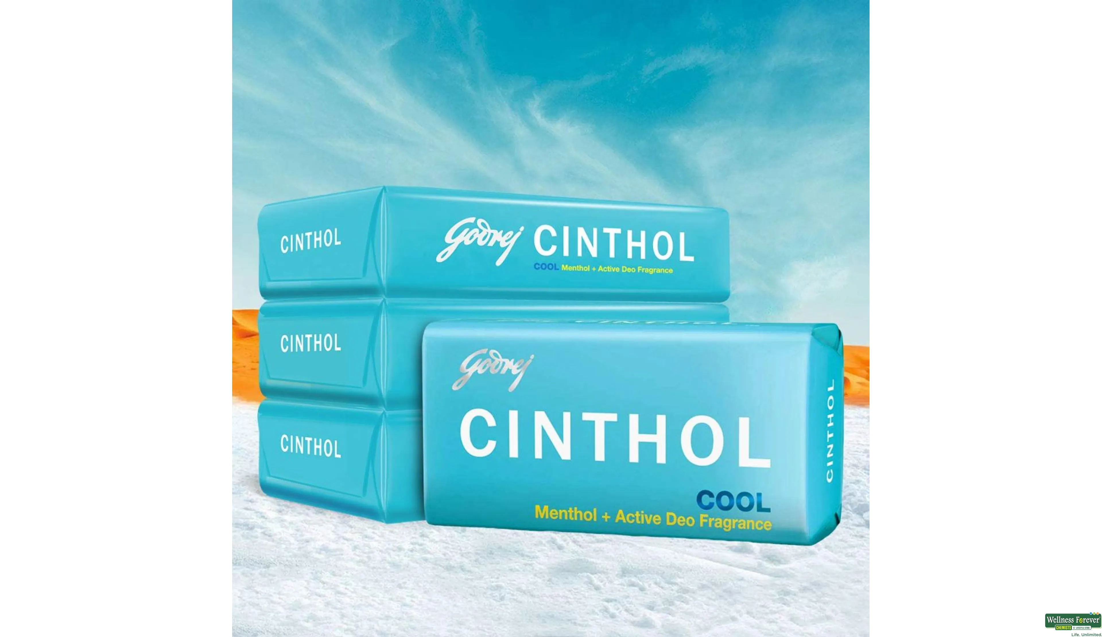 CINTHOL SOAP COOL DEO 3X75GM