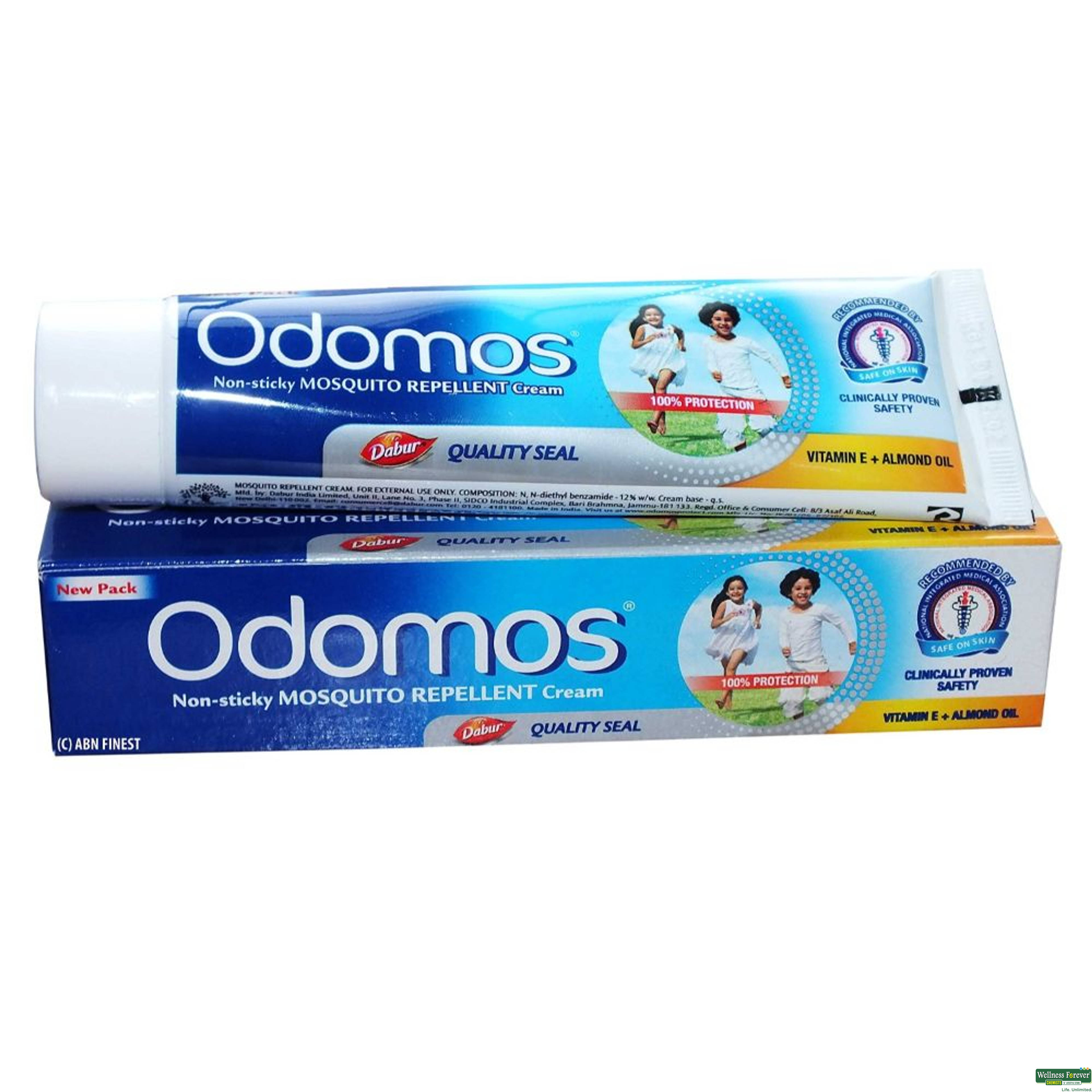 Odomos Advanced Mosquito Repellent Cream, 100 g-image