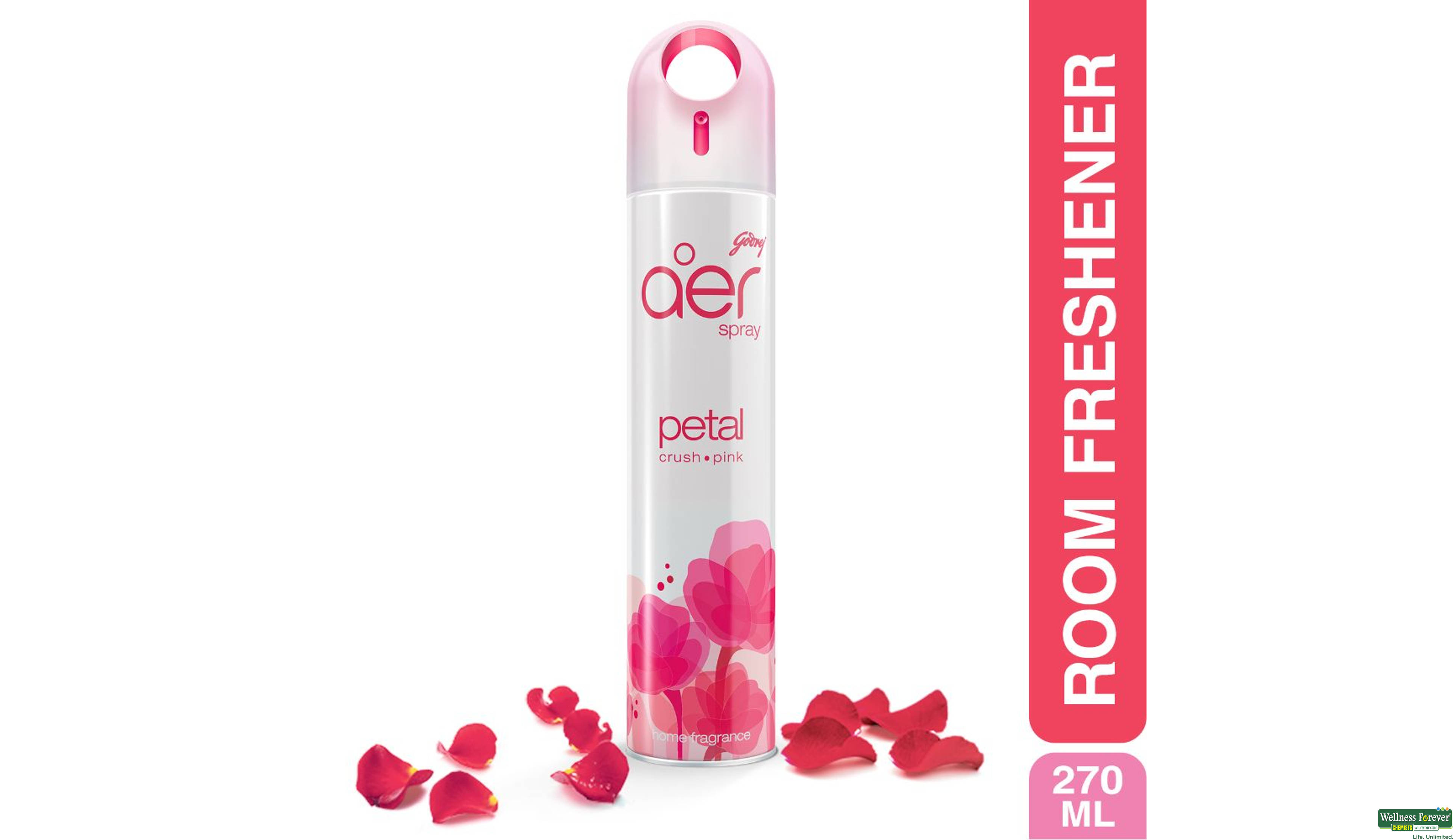 AER A/FR PETAL CRUSH PINK 240ML- 1, 240ML, 