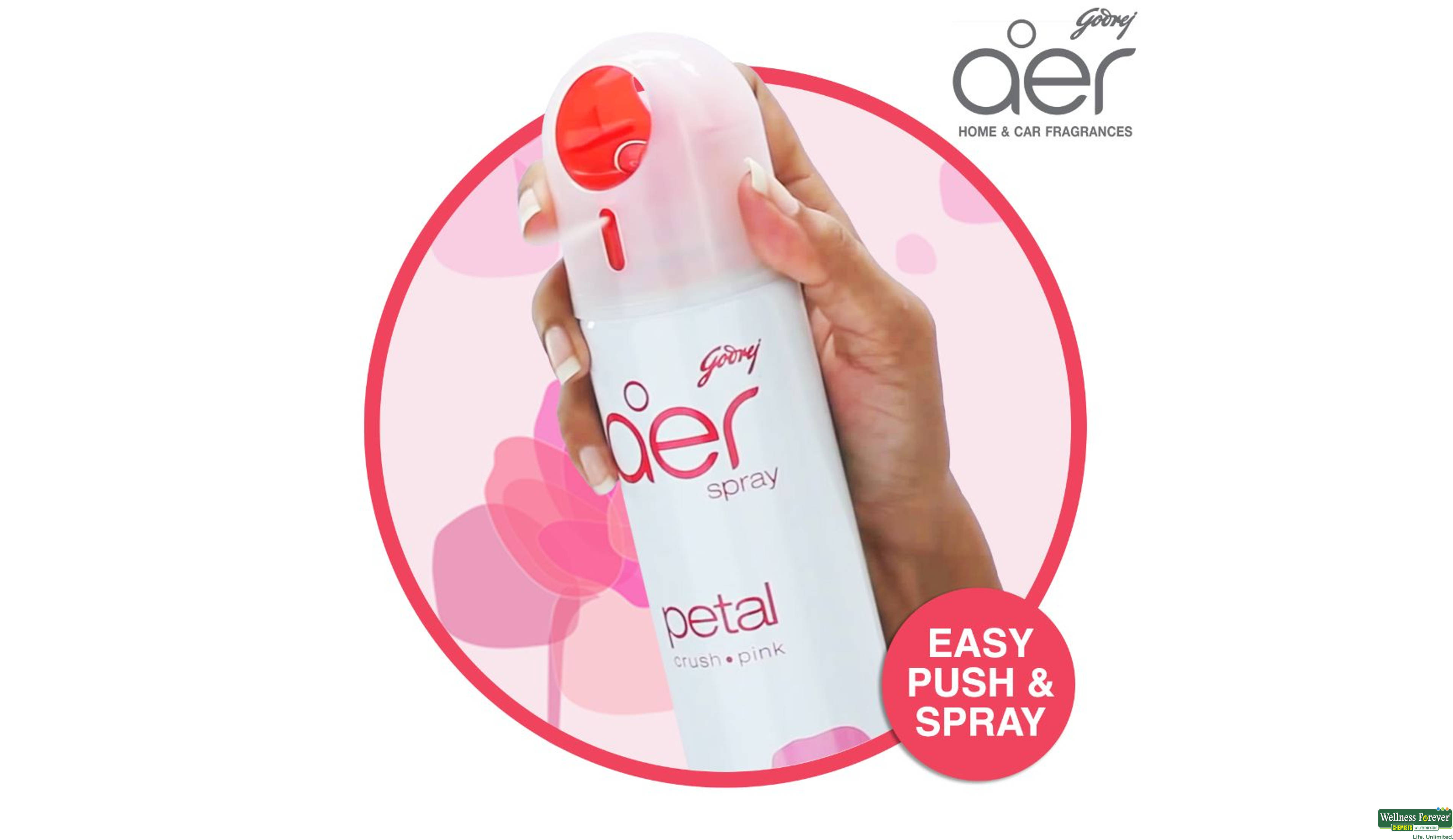 AER A/FR PETAL CRUSH PINK 240ML- 2, 240ML, 