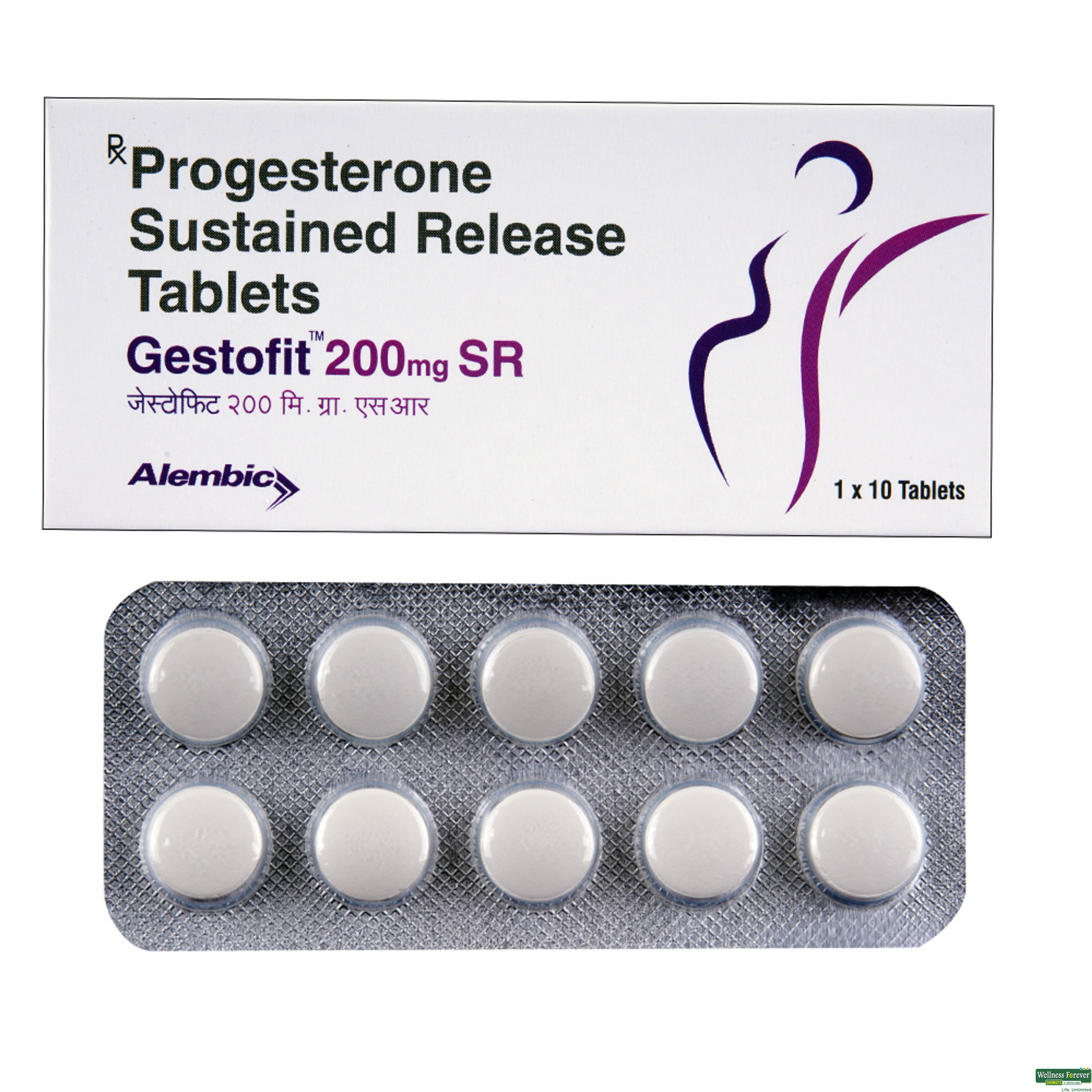 GESTOFIT-SR 200MG 10TAB-image
