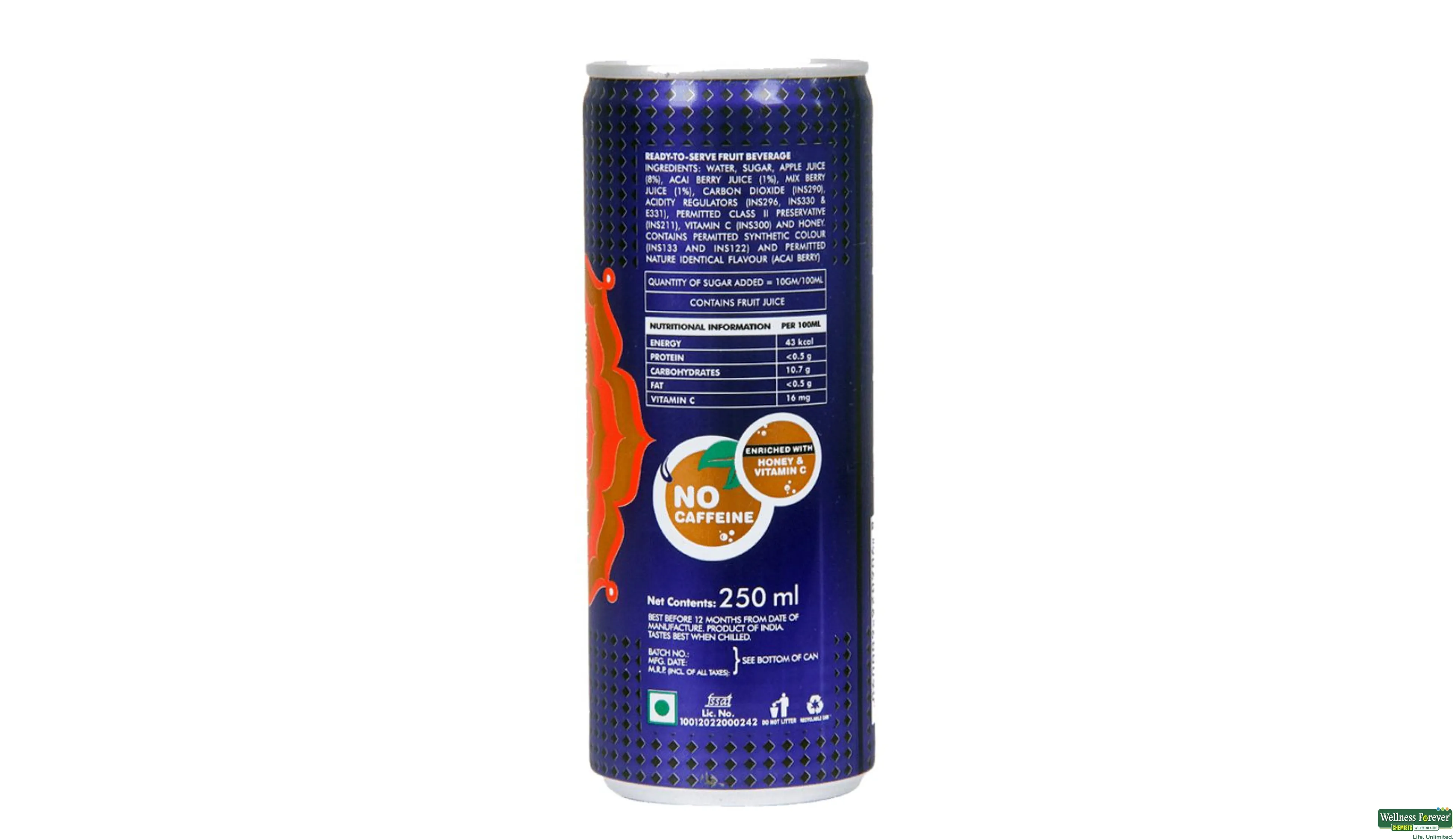 RIO VIBE ACAI 250ML- 2, 330ML, 