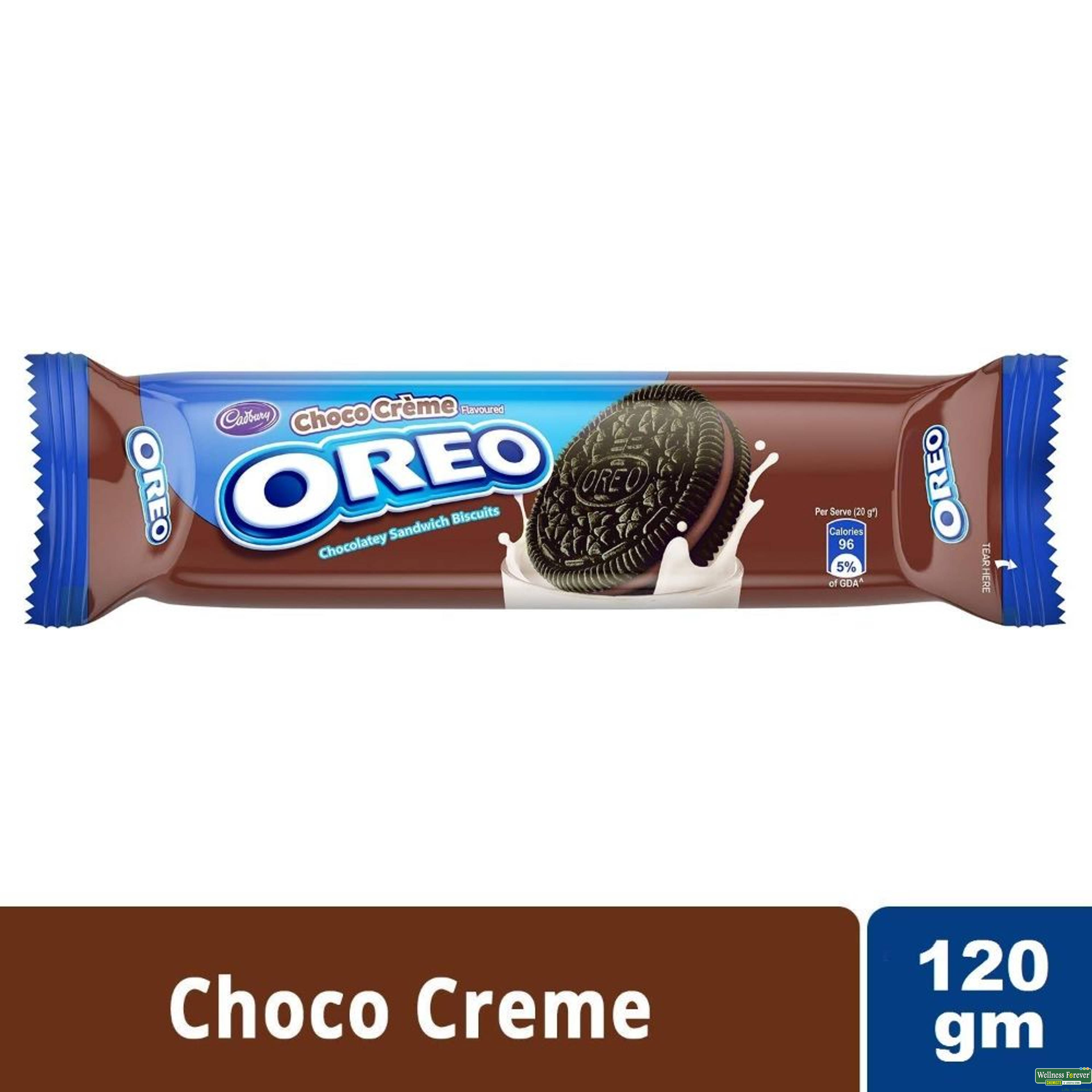 Oreo Bisc Chocolate Cream 120Gm-image