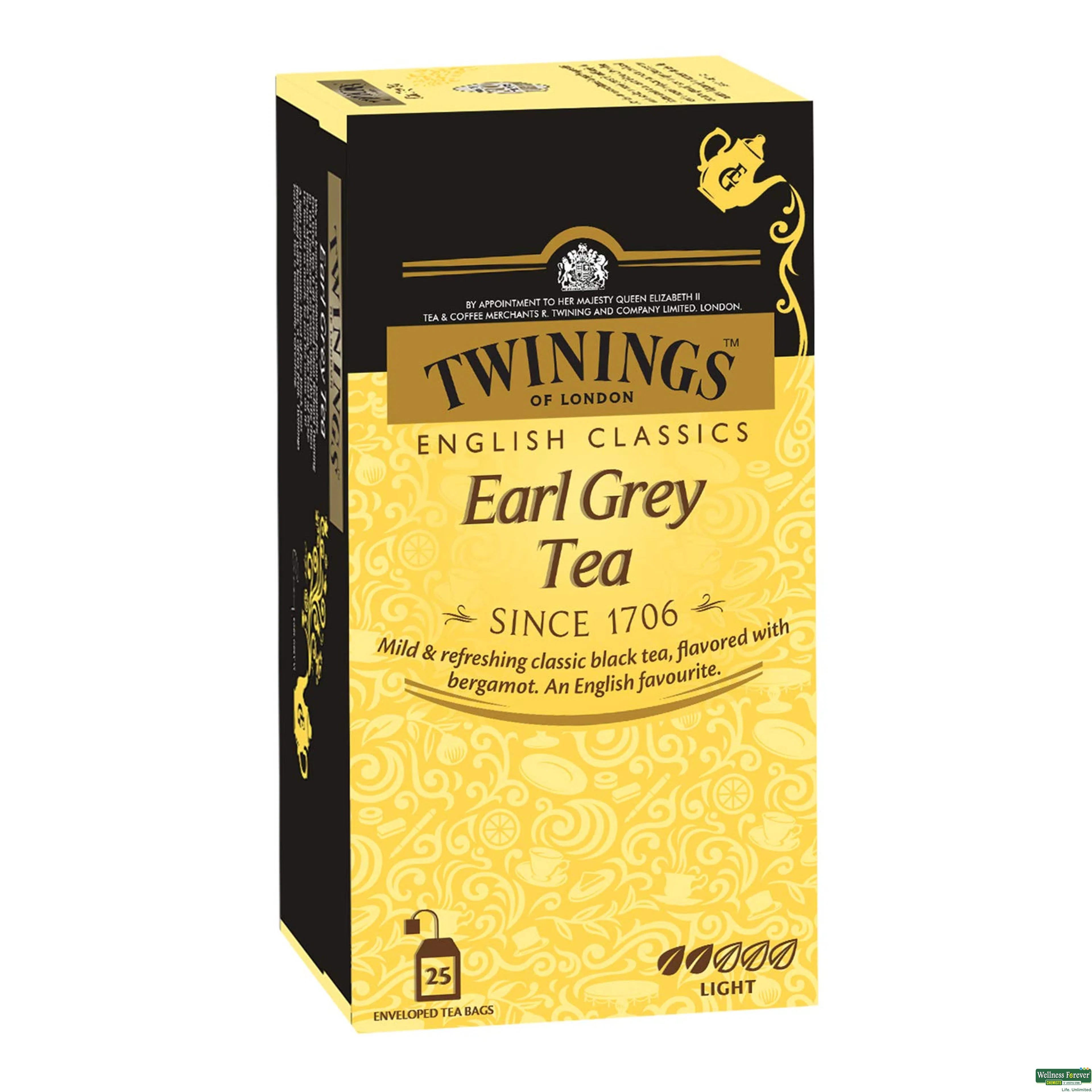 TWININGS TEA CLASSIC EARL GREY 25BAGS-image