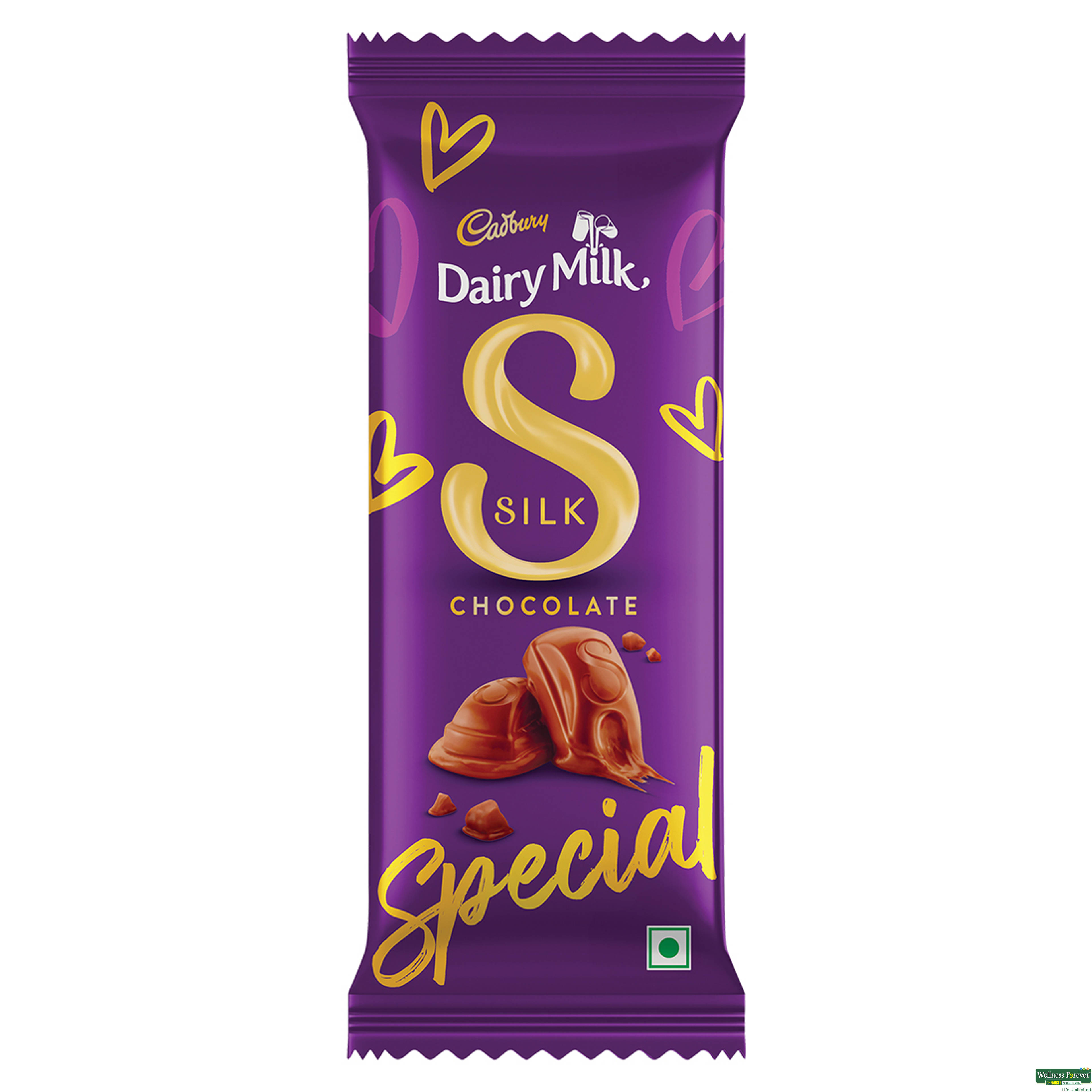 Cadbury Dairy Milk Silk Chocolate Bar 60g-image