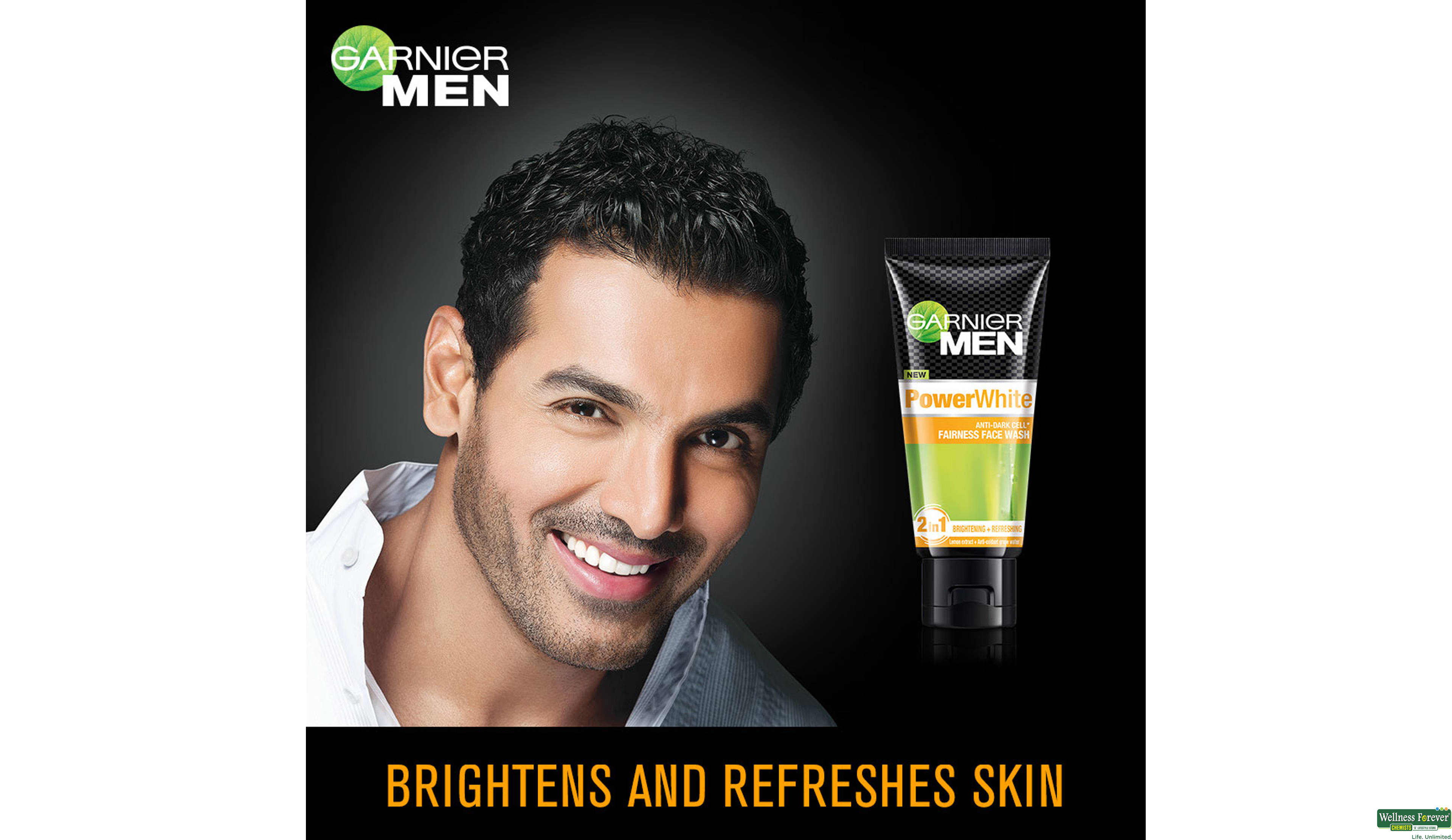 GARNIER F/WASH MEN TURBOBRIGHT BRIGHTENING 50GM- 7, 50GM, 