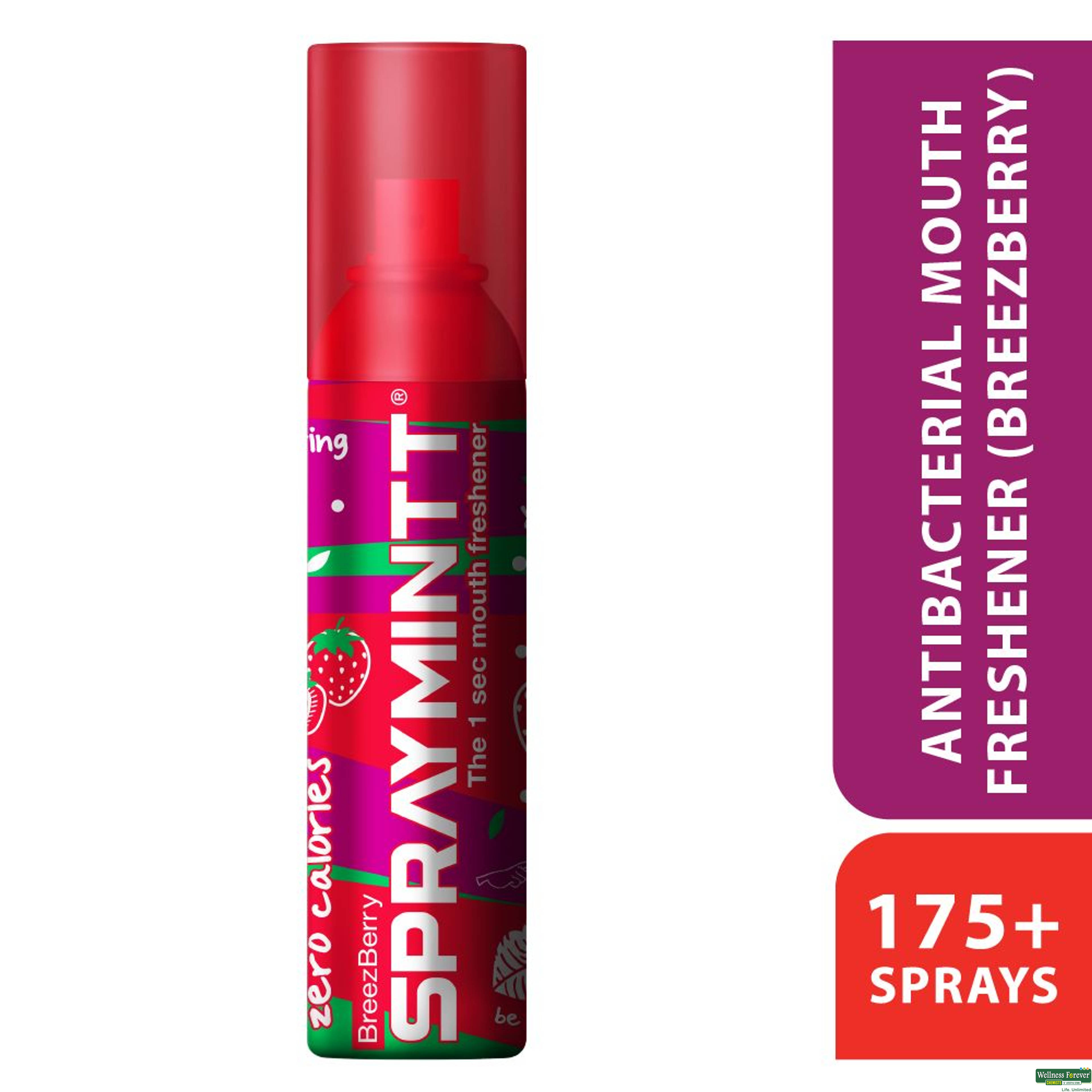 Spraymintt Mouth Spray, Breez Berry, 15 g-image