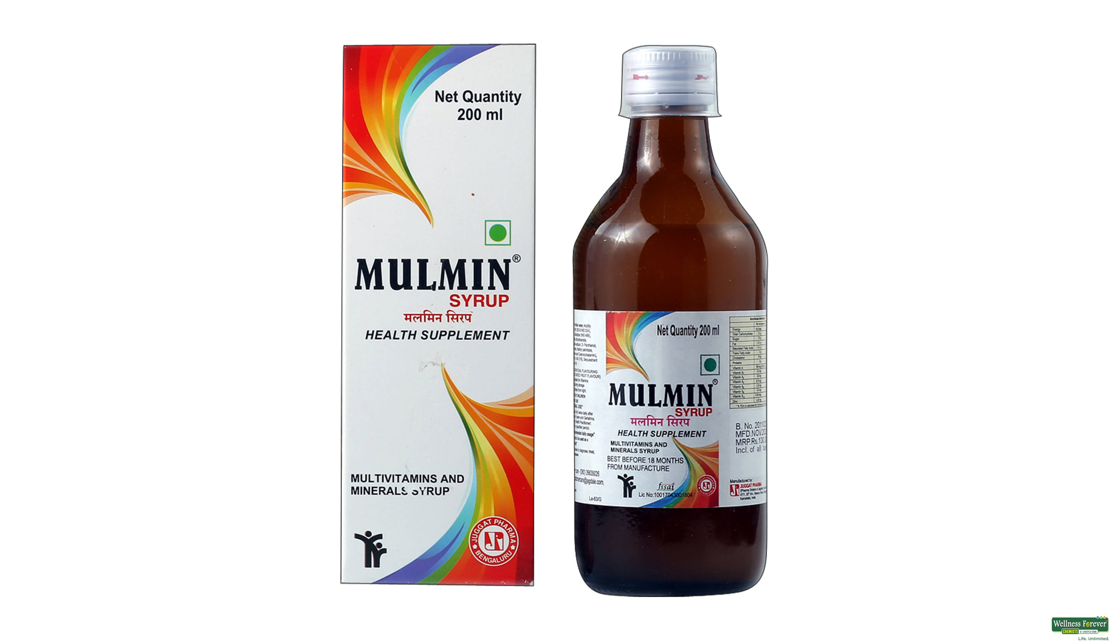 MULMIN SYP 200ML- 1, 200ML, 