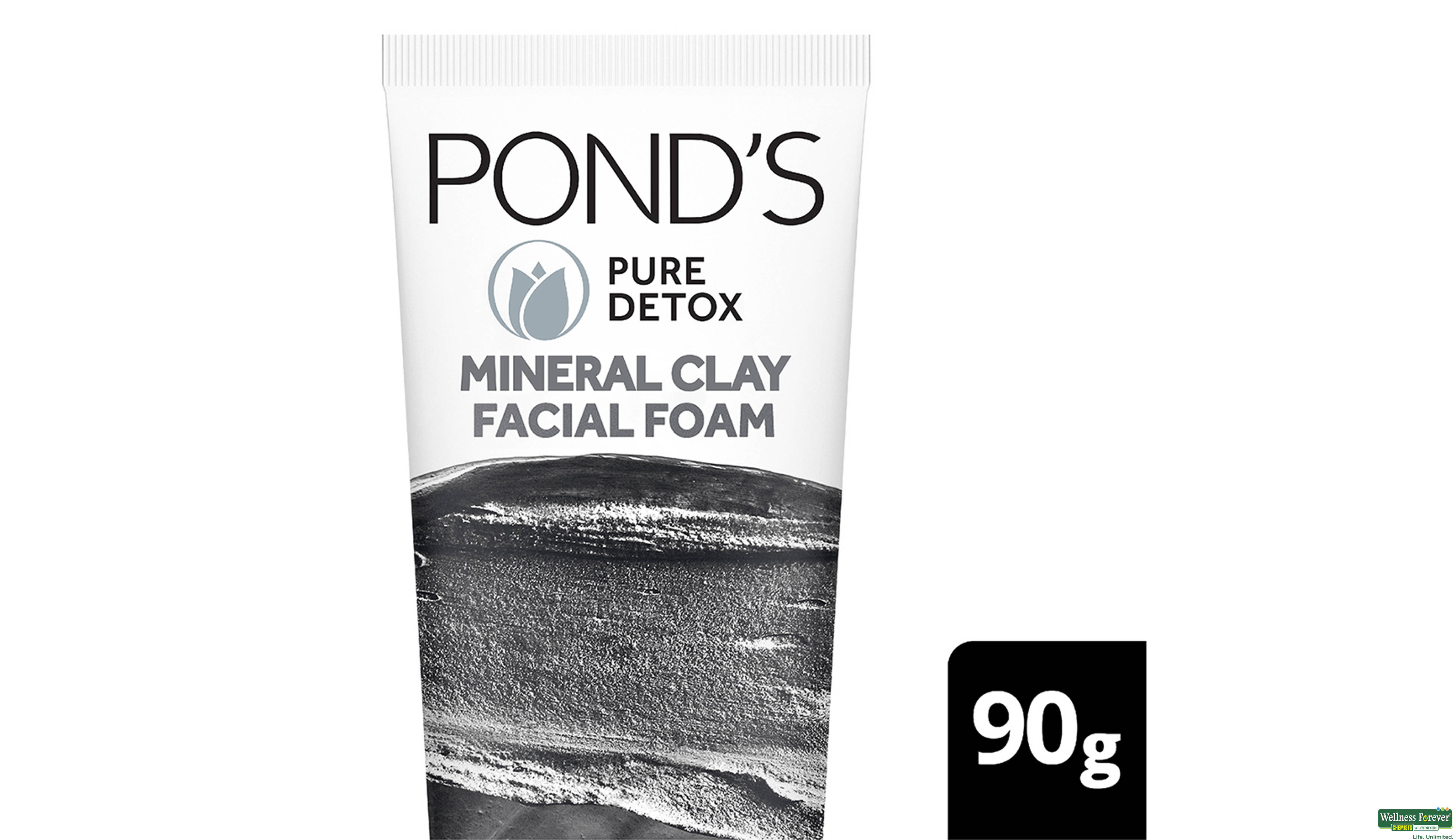 PONDS F/FOAM PURE WHITE DEEP 100GM- 1, 100GM, 