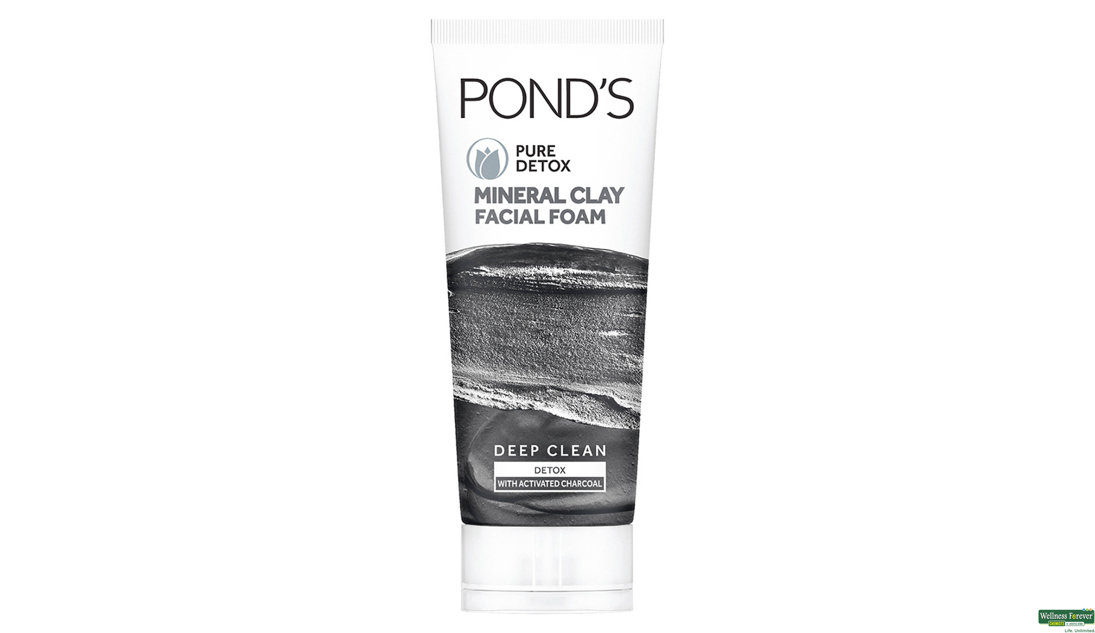 PONDS F/FOAM PURE WHITE DEEP 100GM- 2, 100GM, 