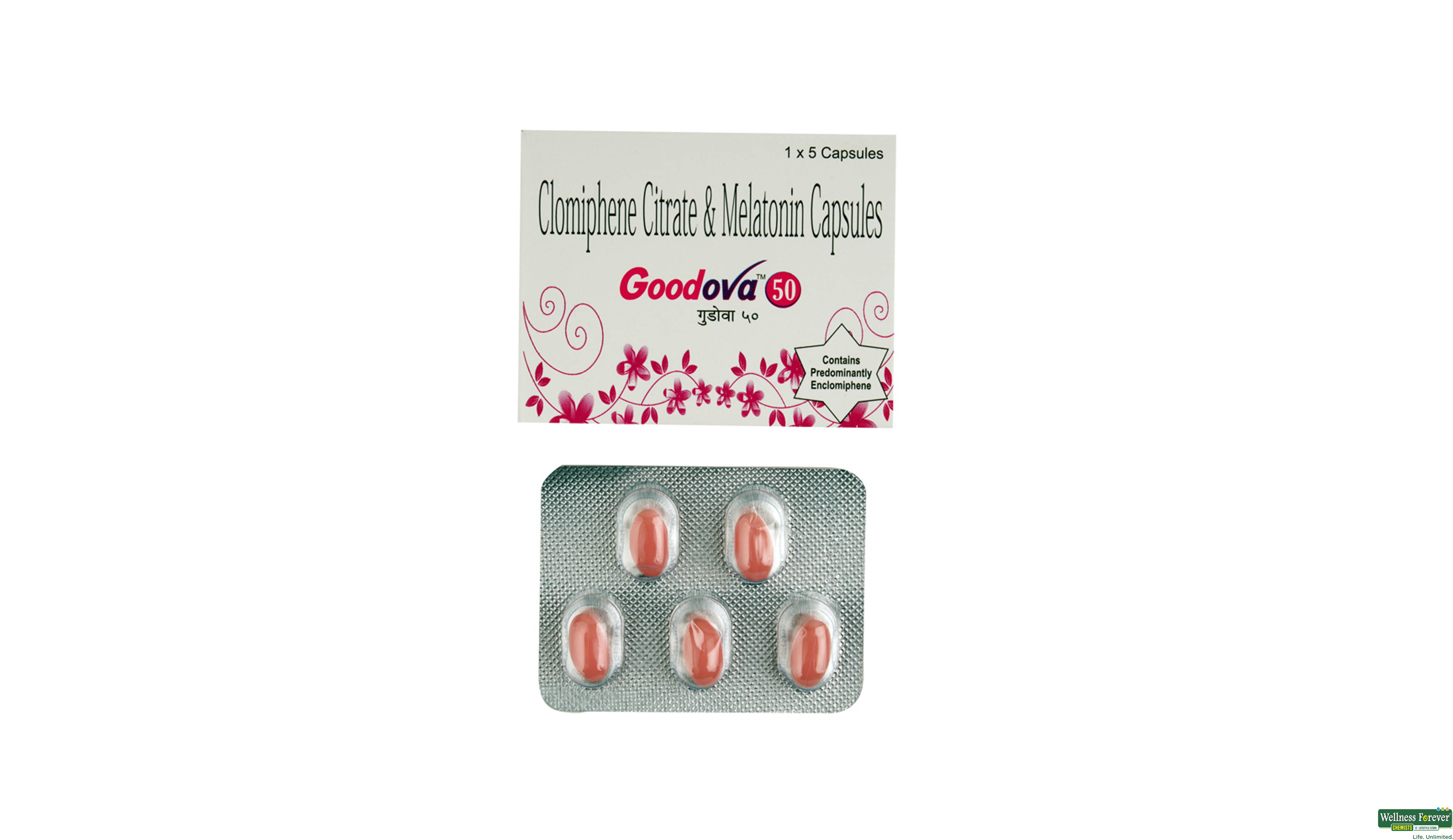 GOODOVA 50MG 5CAP- 1, 5CAP, 