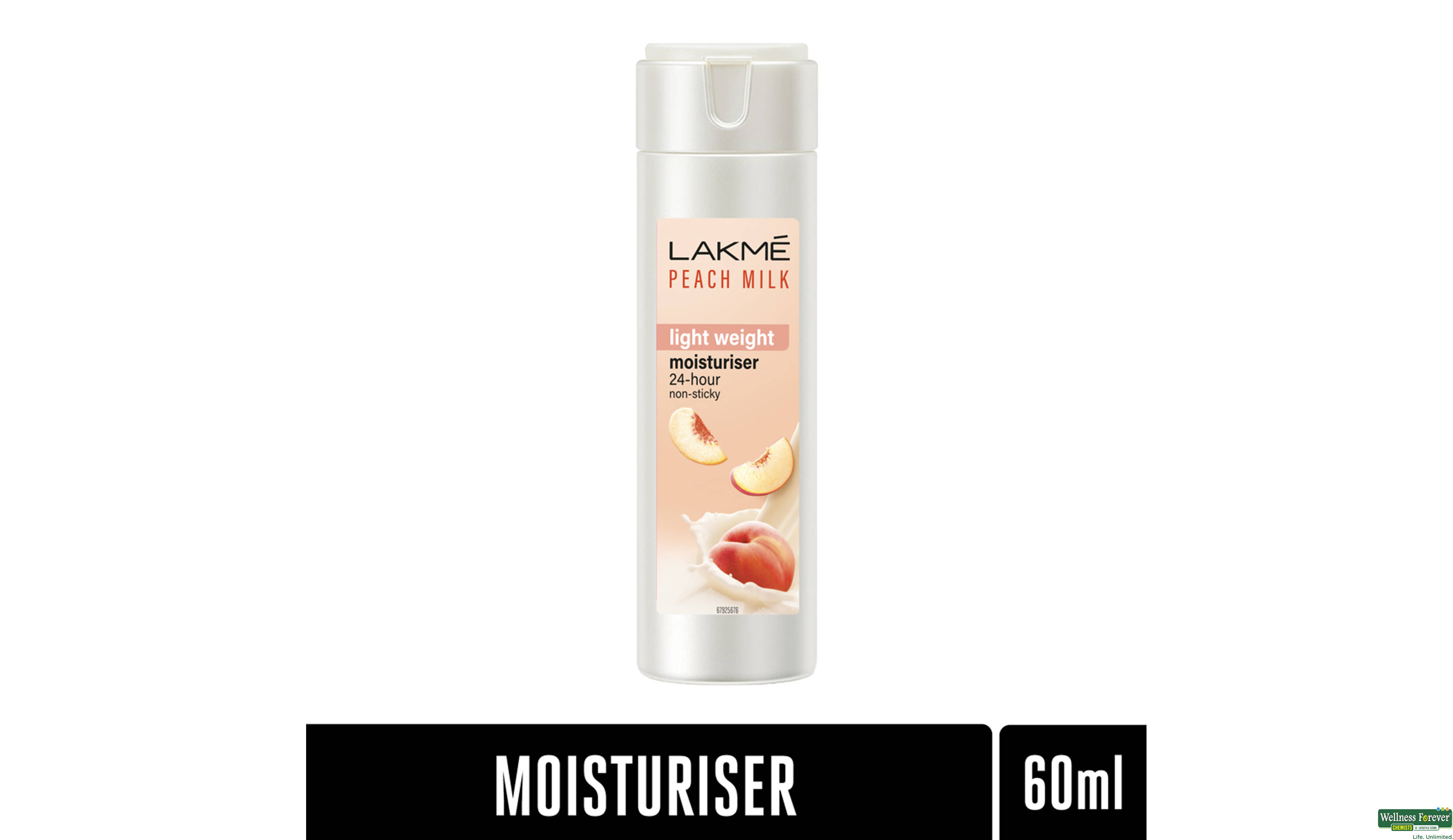 LAKME B/LTN FRUIT PEACH MILK 60ML- 1, 60ML, 