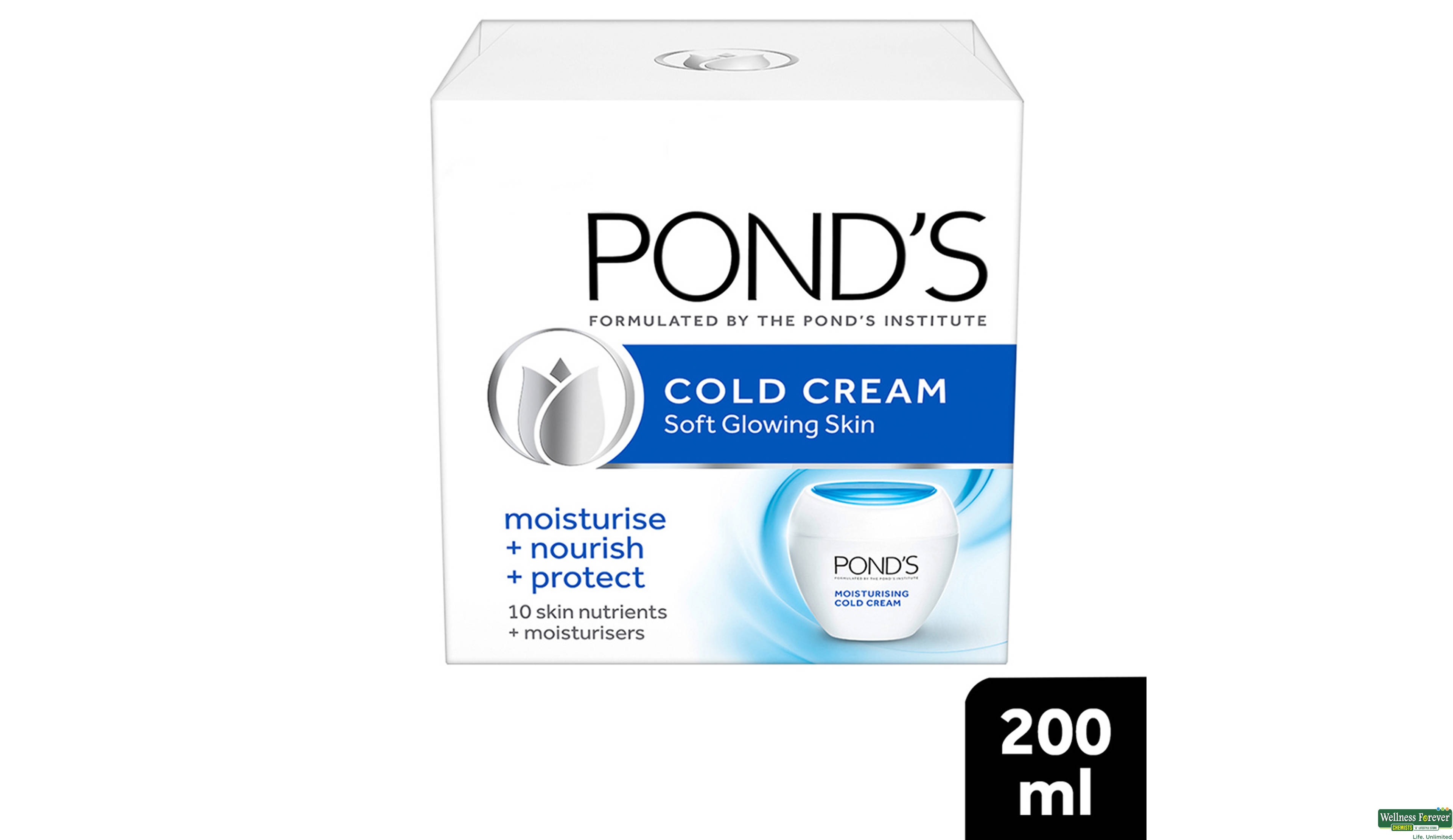 PONDS F/CRM COLD 200ML- 1, 200ML, 