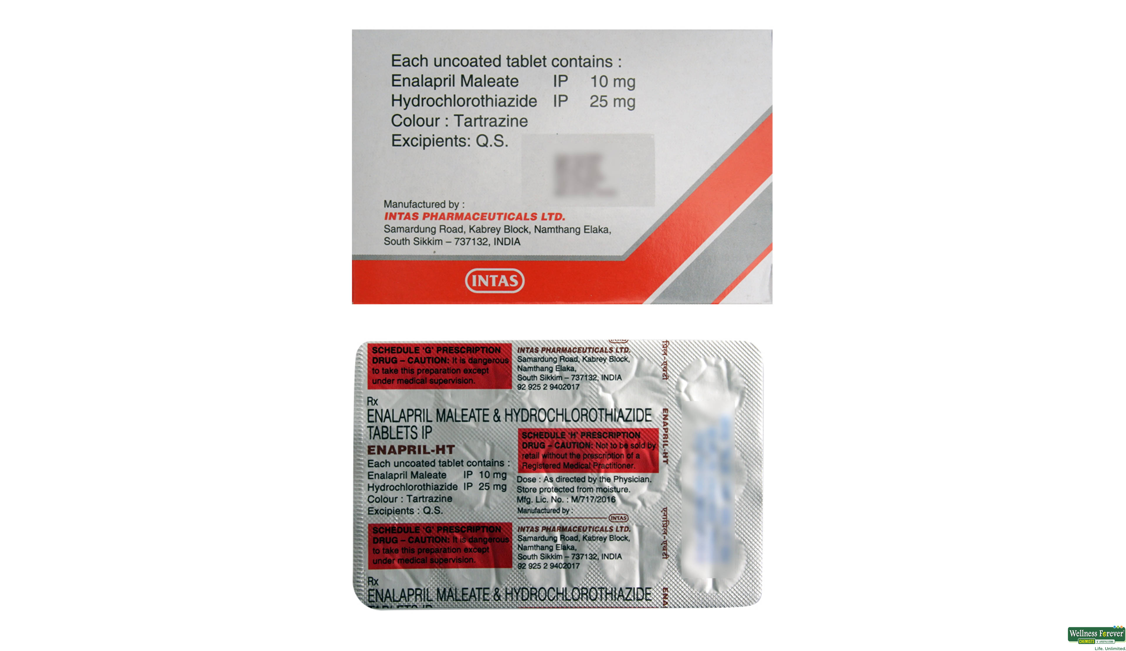 ENAPRIL-HT 15TAB- 2, 15TAB, 