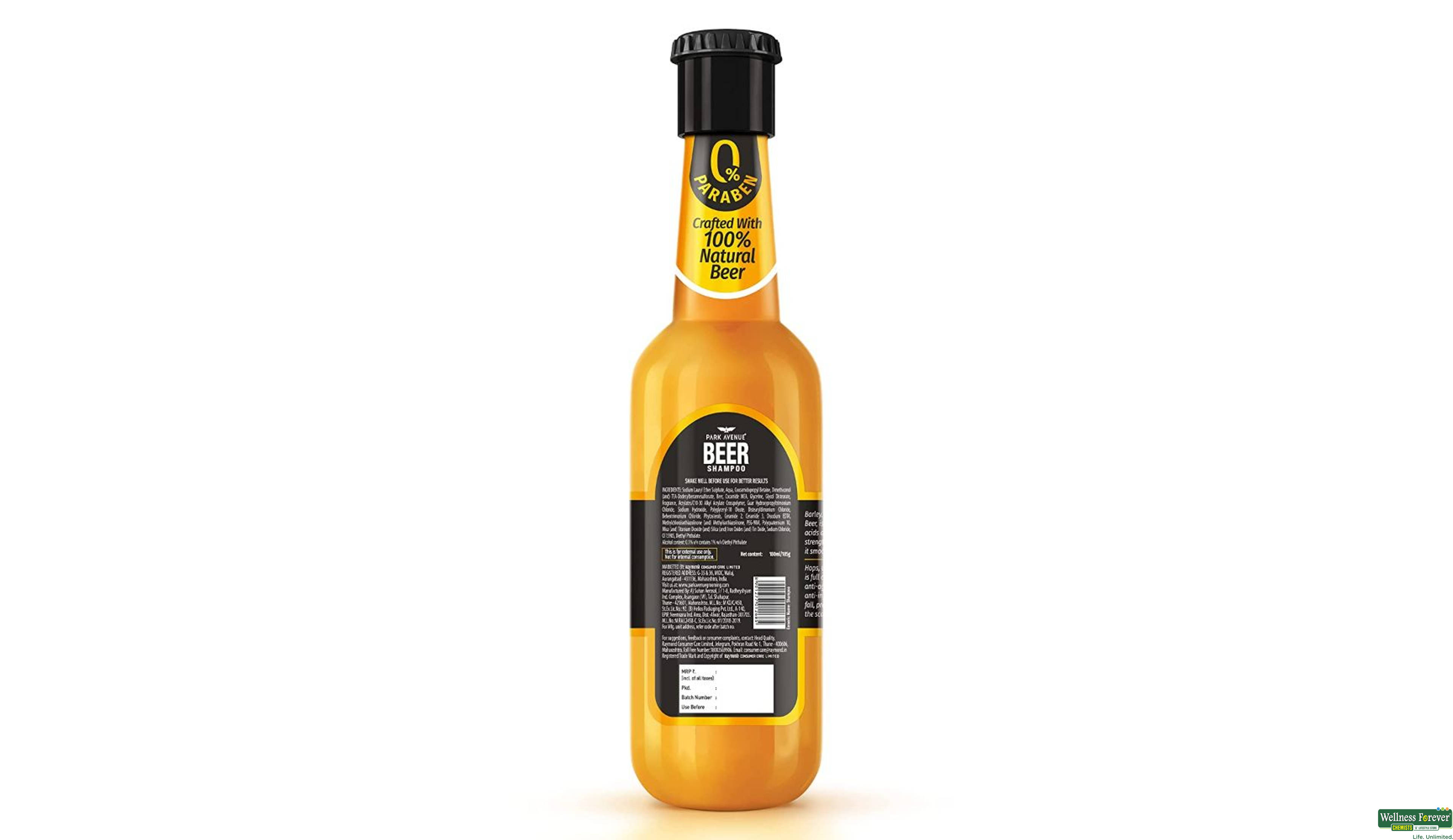 PARK SHMP BEER ANTI DANDRUFF 180ML- 2, 180ML, 