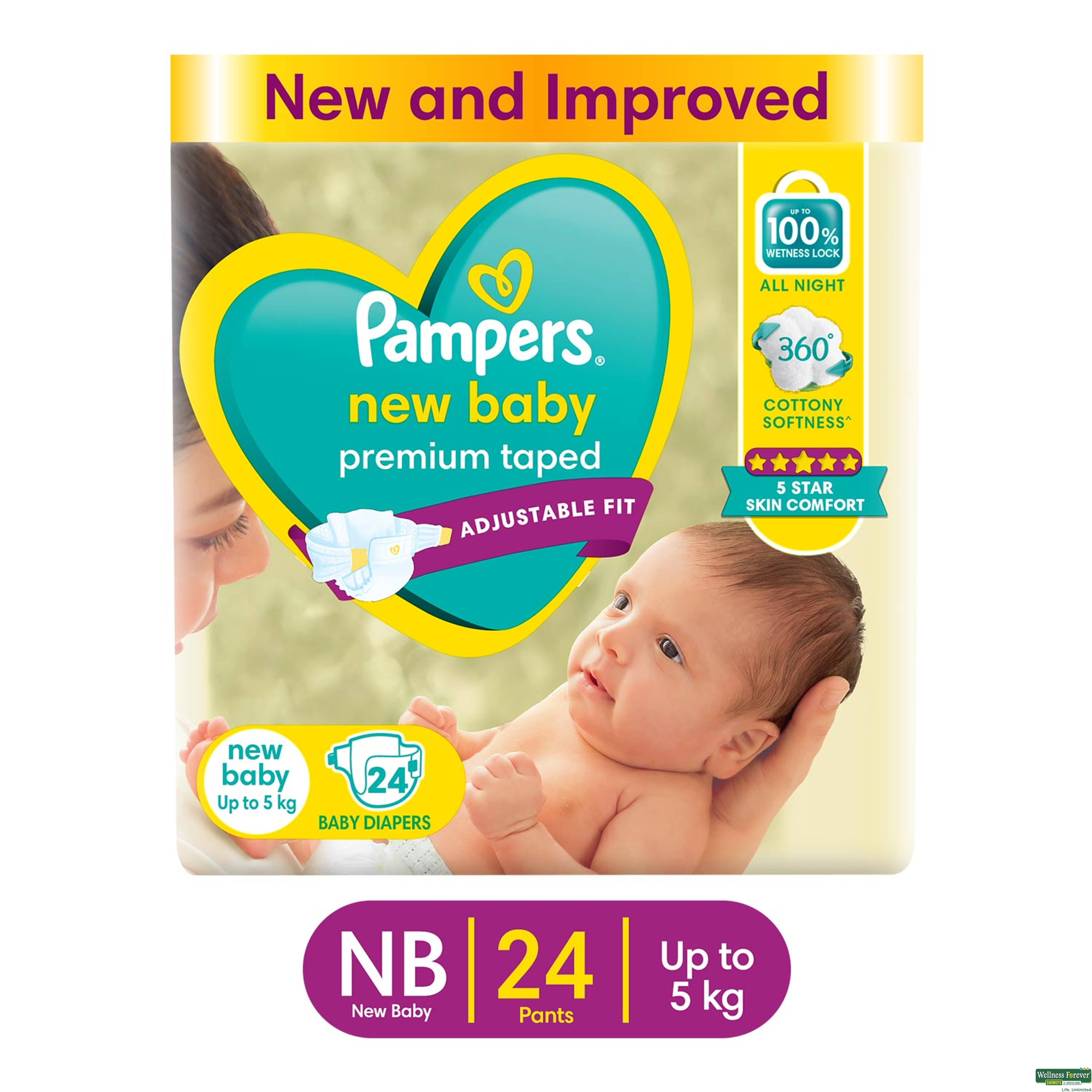 Pampers Diaper New Baby S 24 Pieces-image