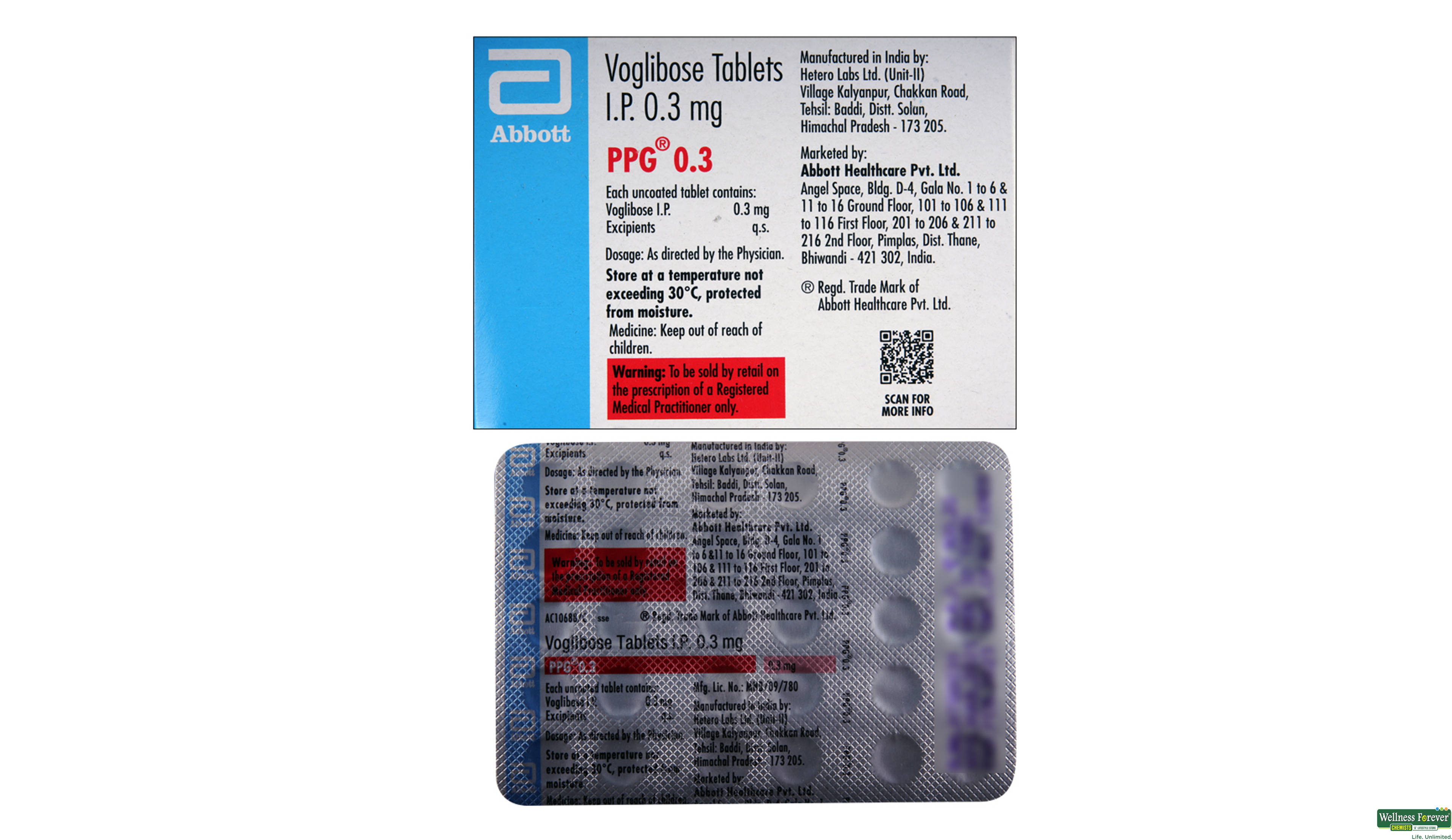 PPG 0.3MG 30TAB- 2, 30TAB, 