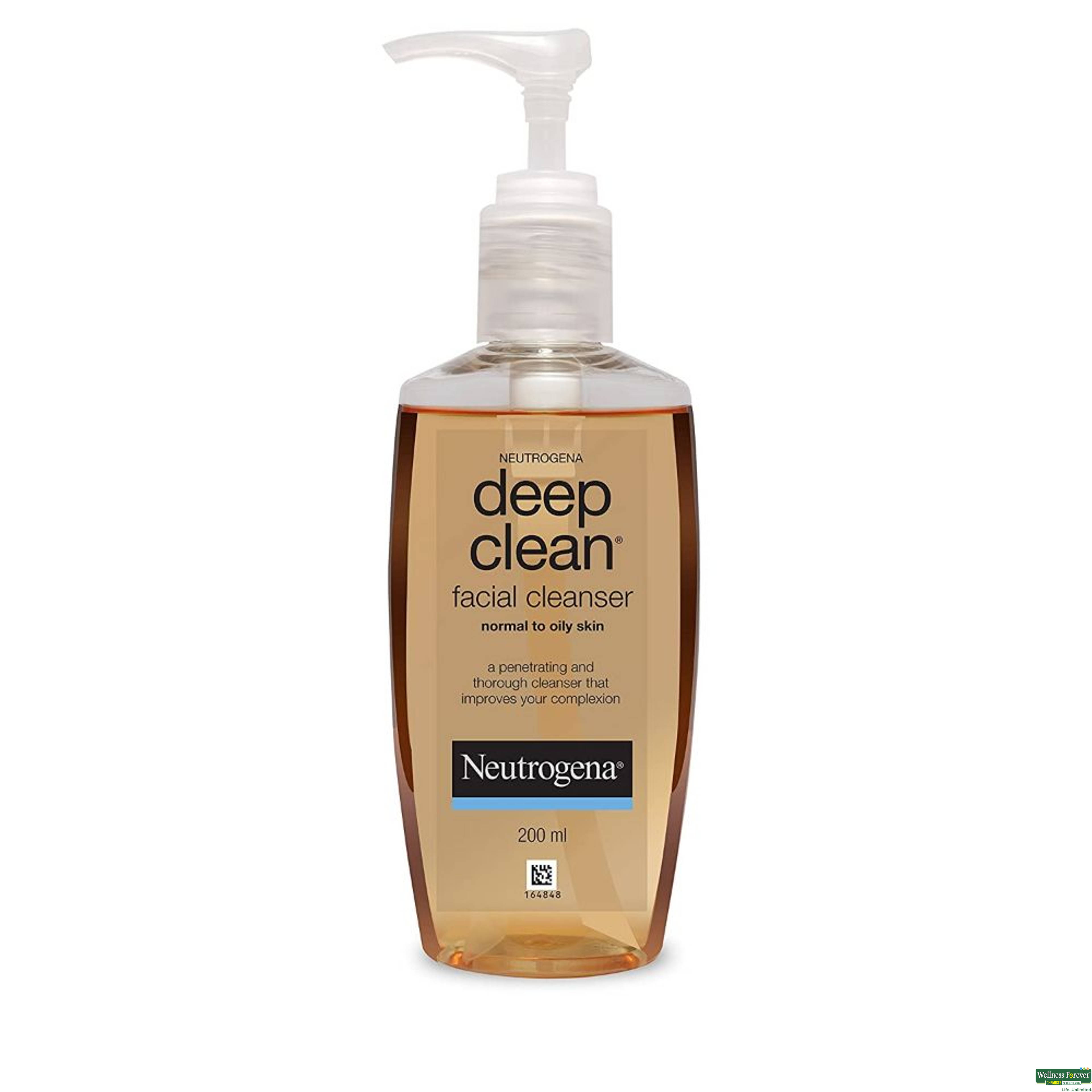 Neutrogena Deep Clean Facial Cleanser, 100 ml-image