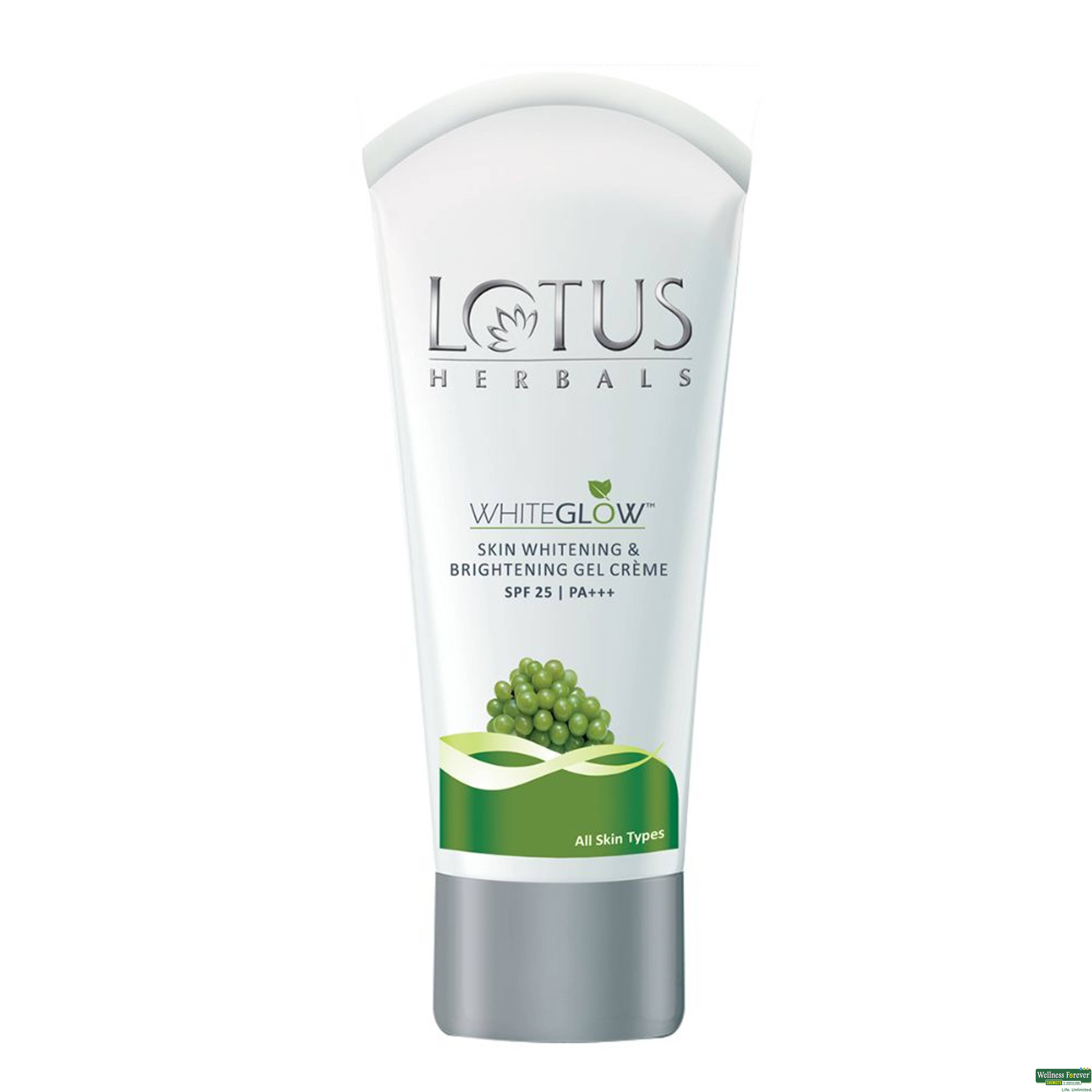 Lotus Face Gel White Glow SPF25 15g-image