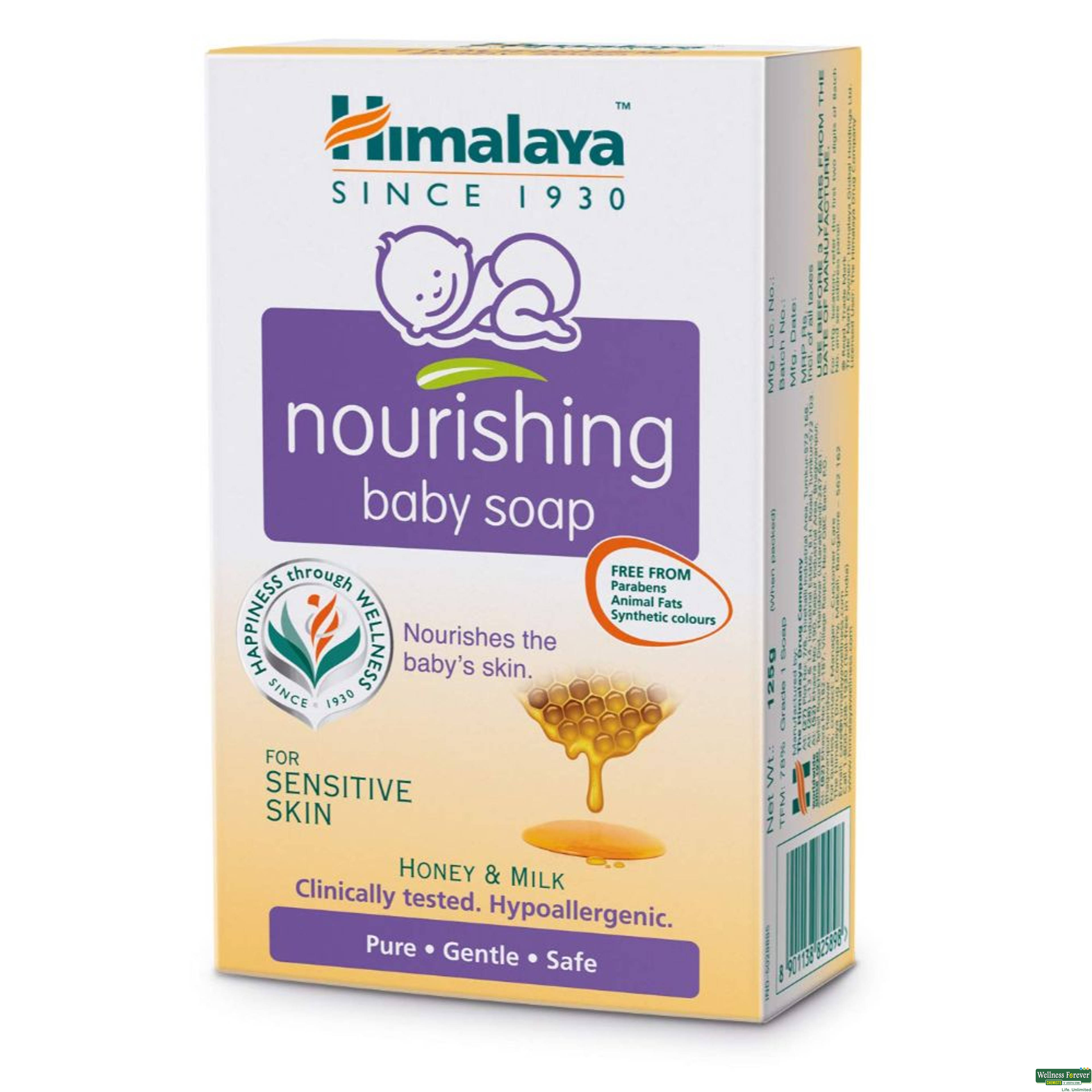 Himalaya Herbal Nourishing Baby Soap, 125 g-image