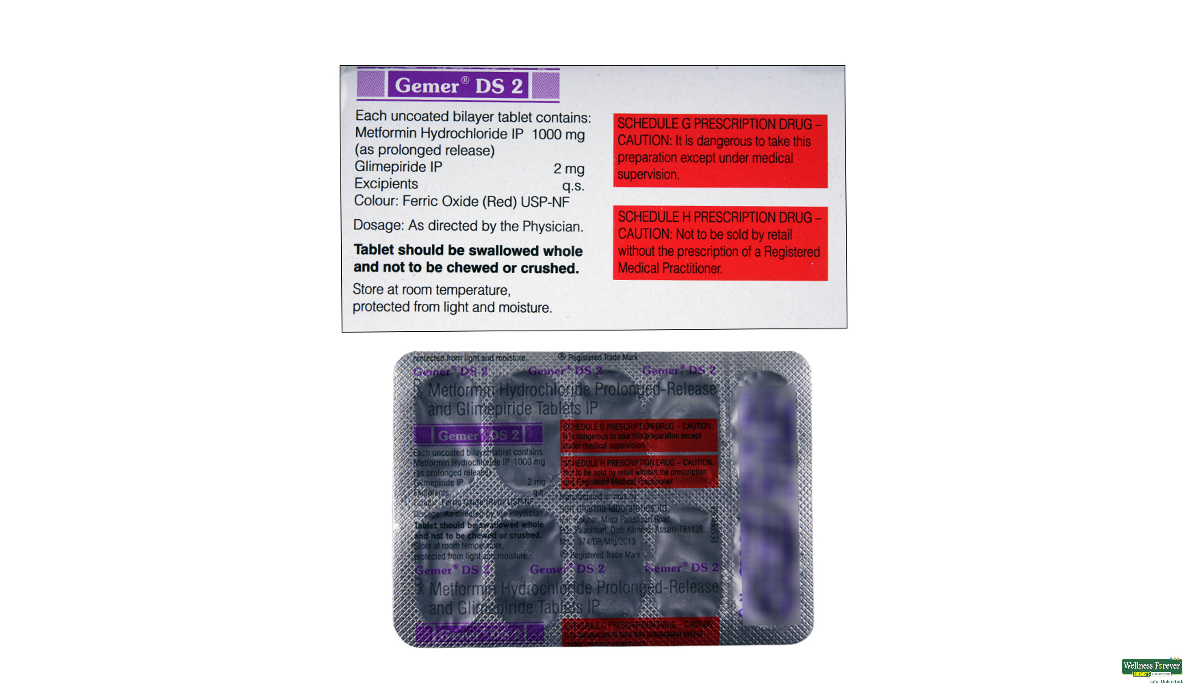 GEMER-DS 2MG 10TAB ##- 2, 10TAB, 