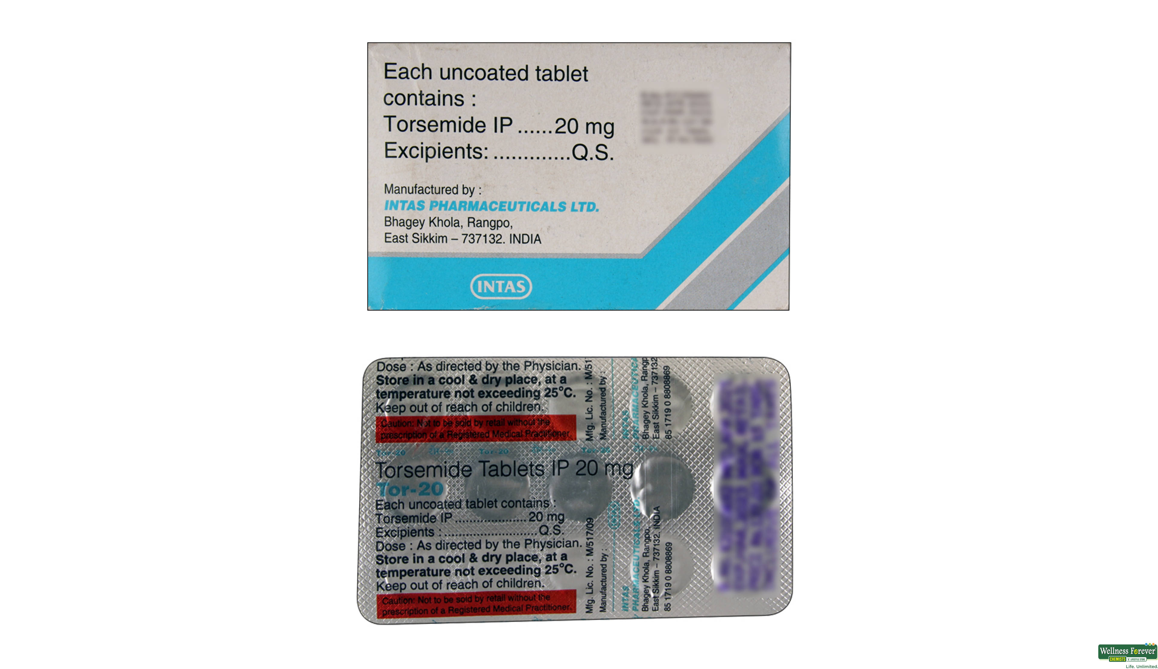 TOR 20MG 15TAB- 2, 15TAB, 