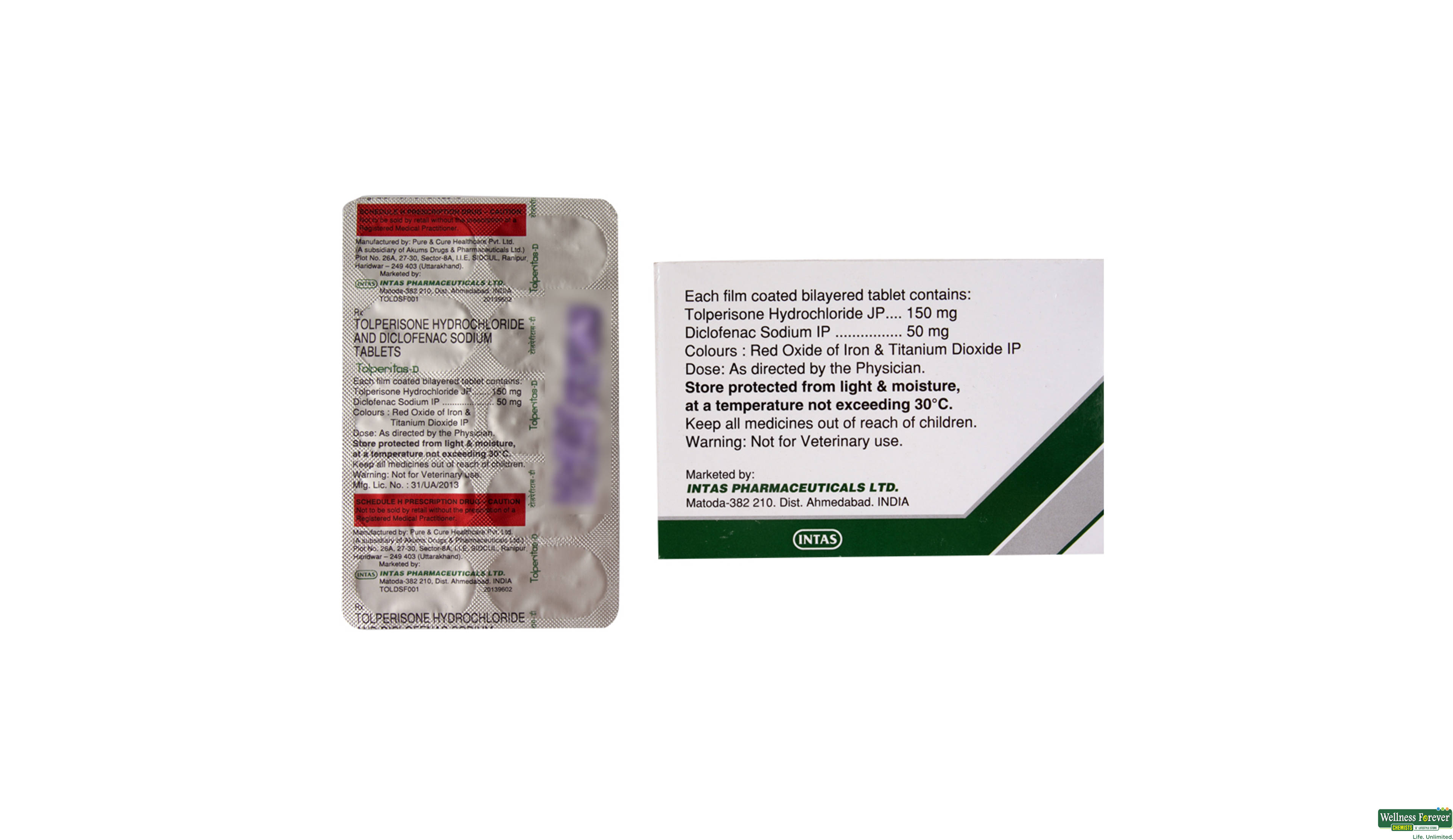 TOLPERITAS-D 10TAB- 2, 10TAB, 