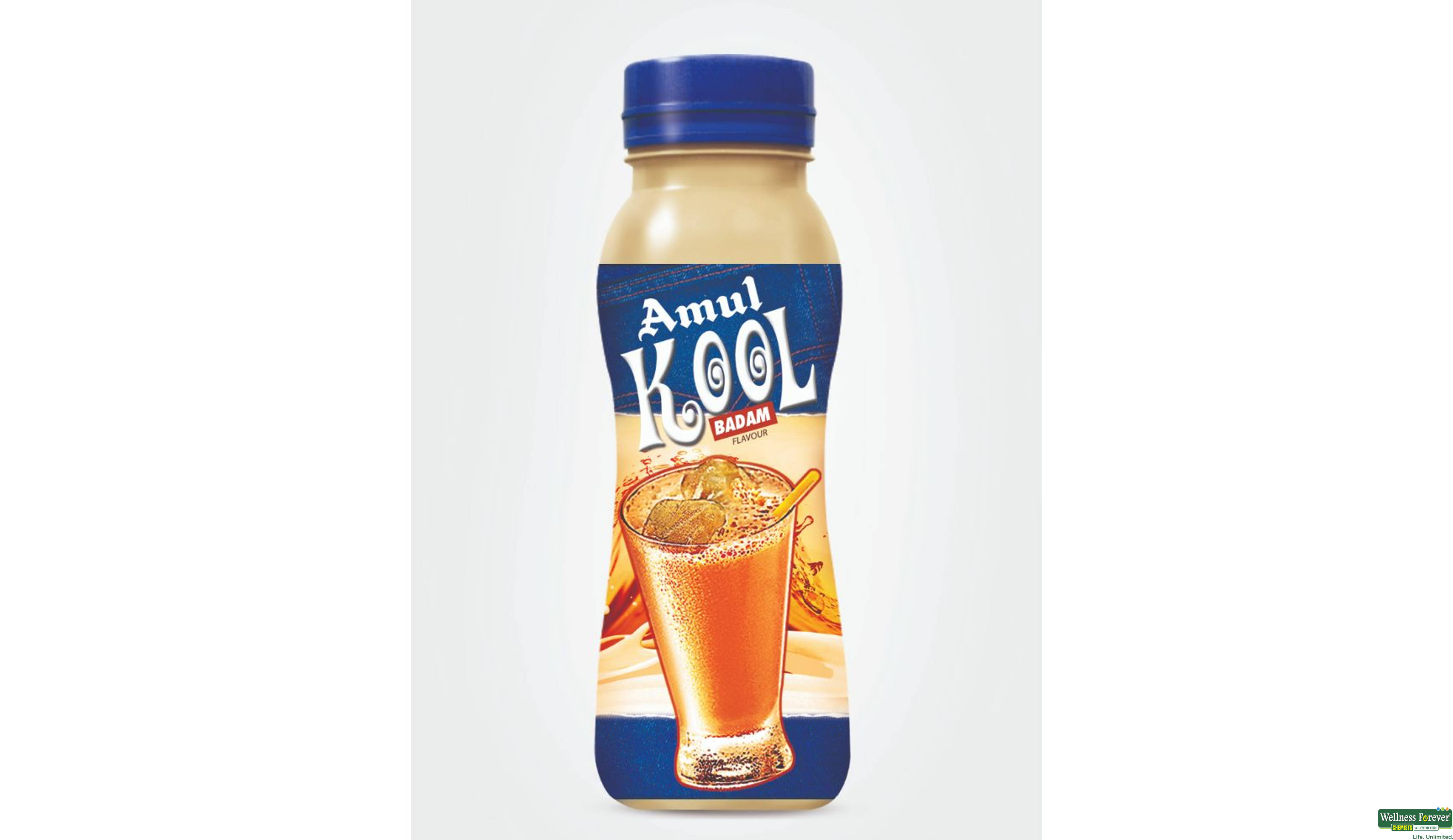 AMUL KOOL BADAM BOTT 200ML- 1, 250ML, 