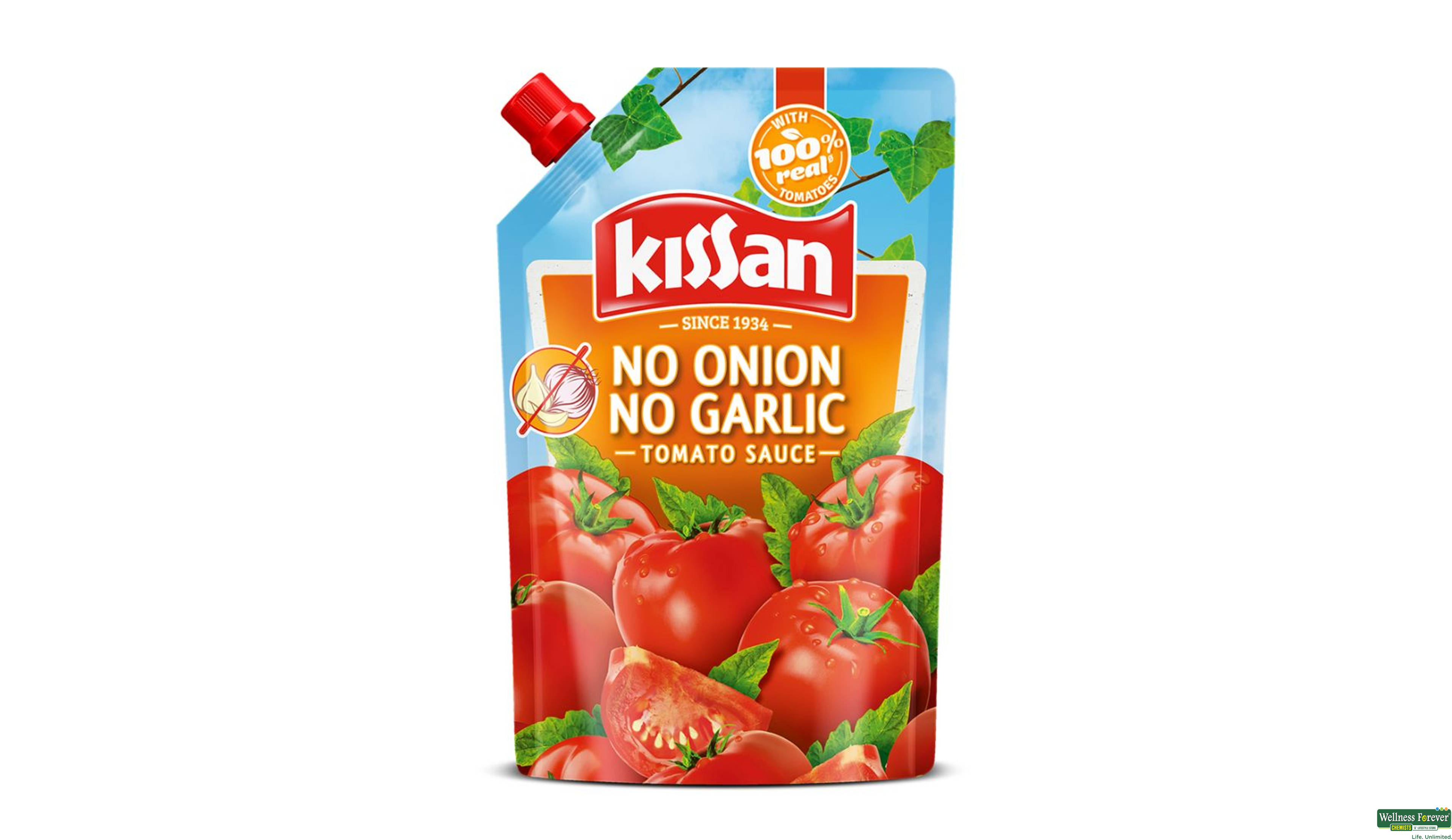 KISS SAUCE TOMATO NO ONION/GARLIC 500GM- 2, 500GM, 