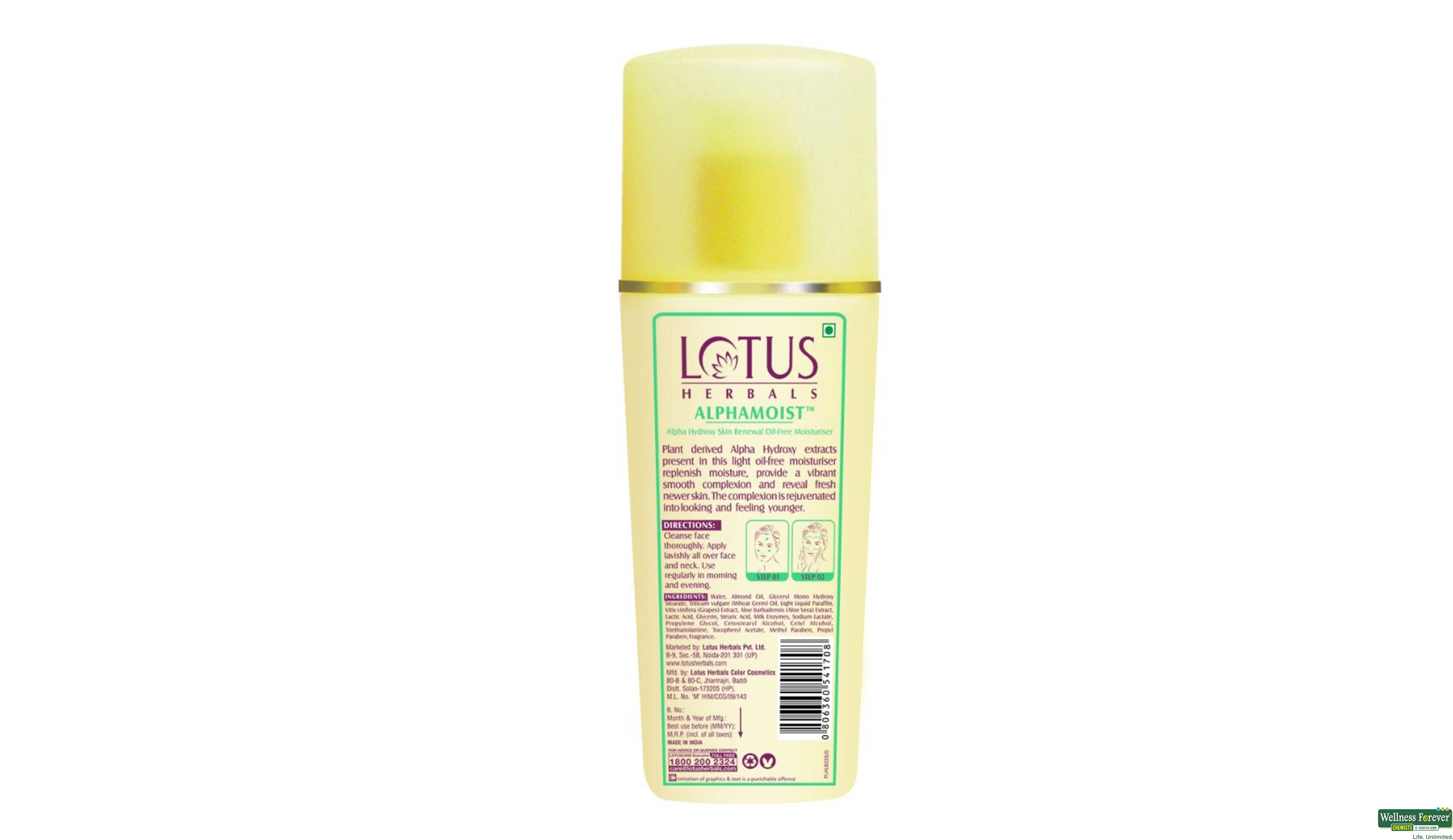 LOTUS B/LTN ALPHAMOIST 170ML- 2, 170ML, 