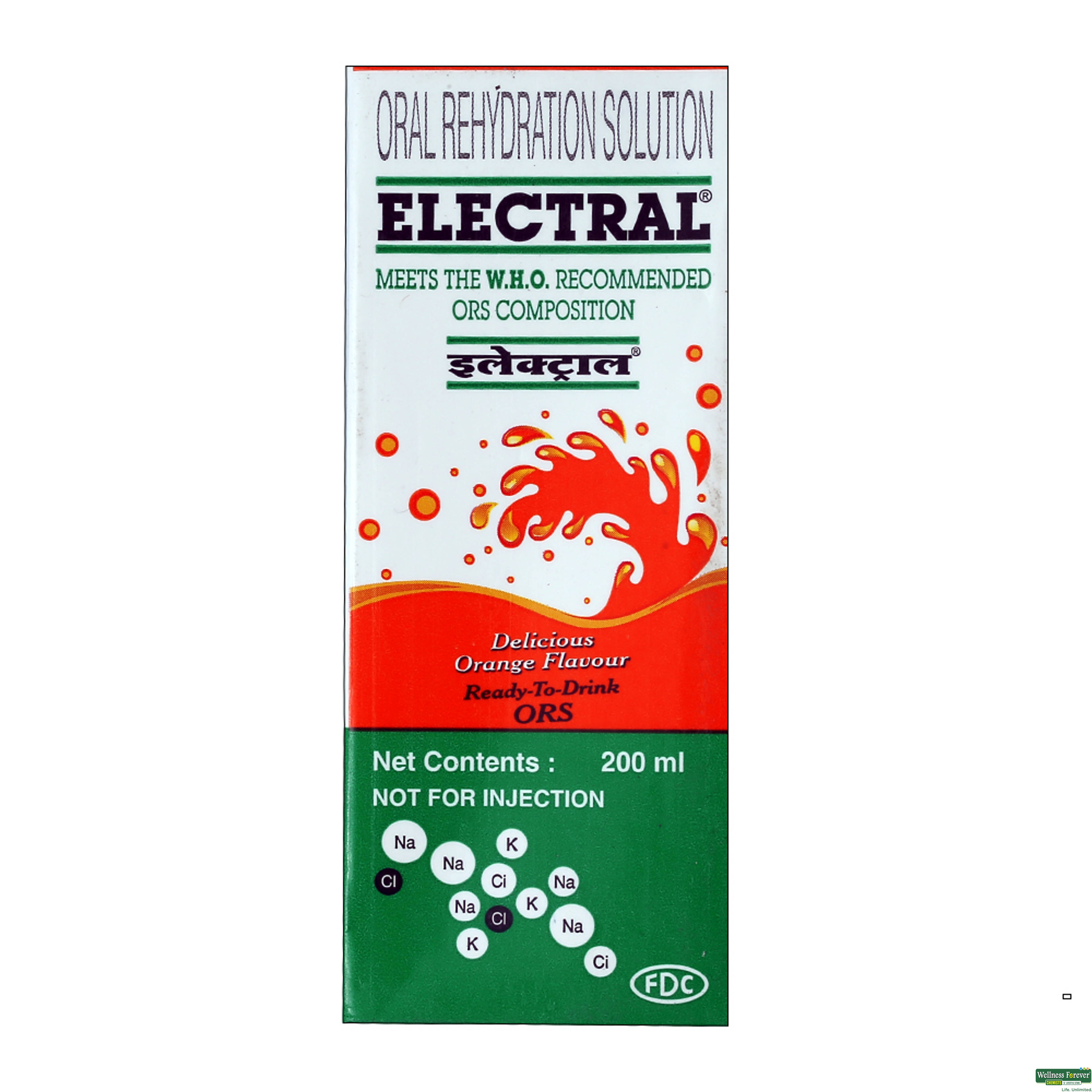 ELECTRAL ORNG LIQ 200ML-image