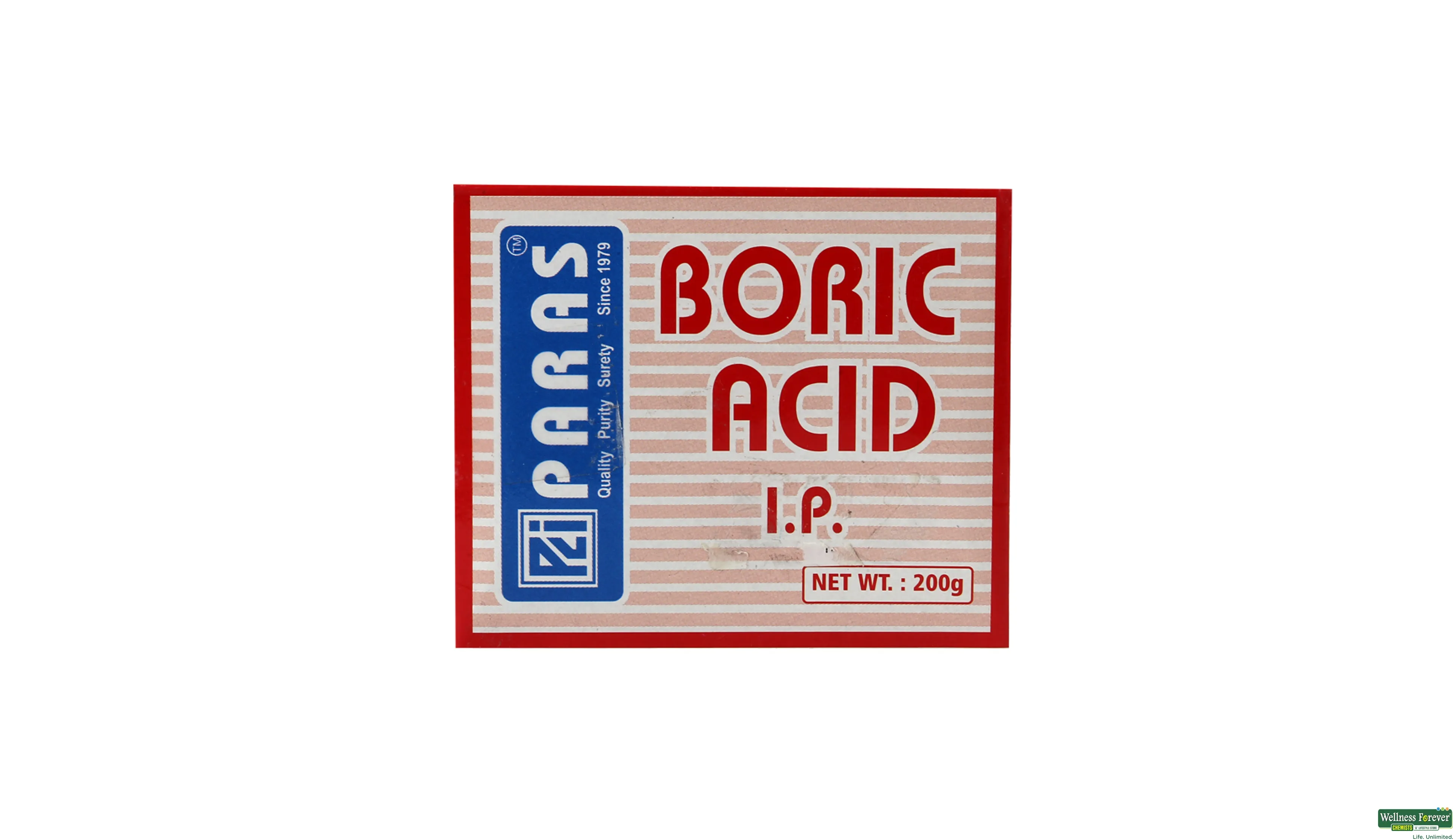 BORIC ACID PARAS 200GM- 1, 200GM, null