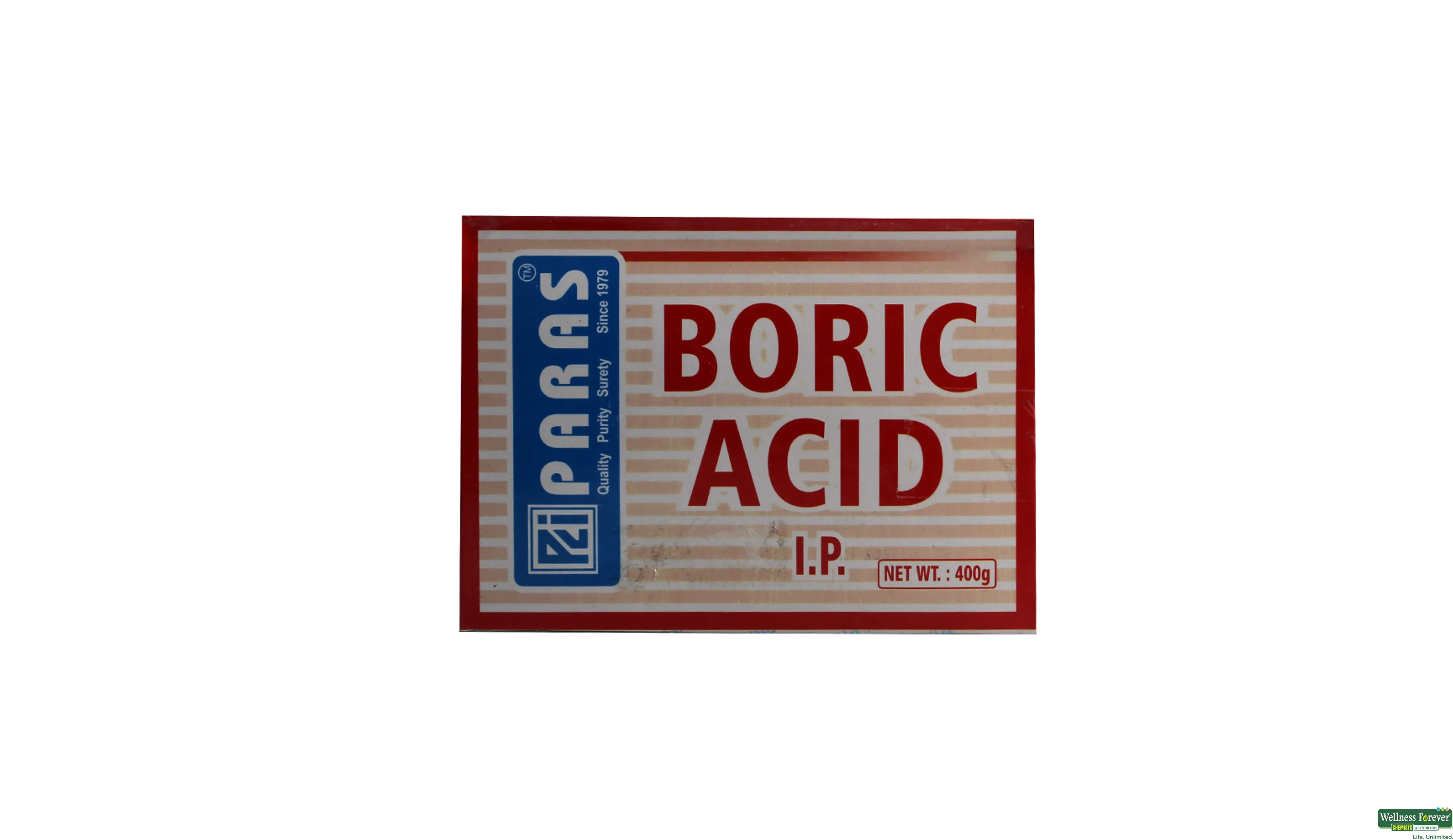 BORIC ACID PARAS 400GM- 1, 400GM, null