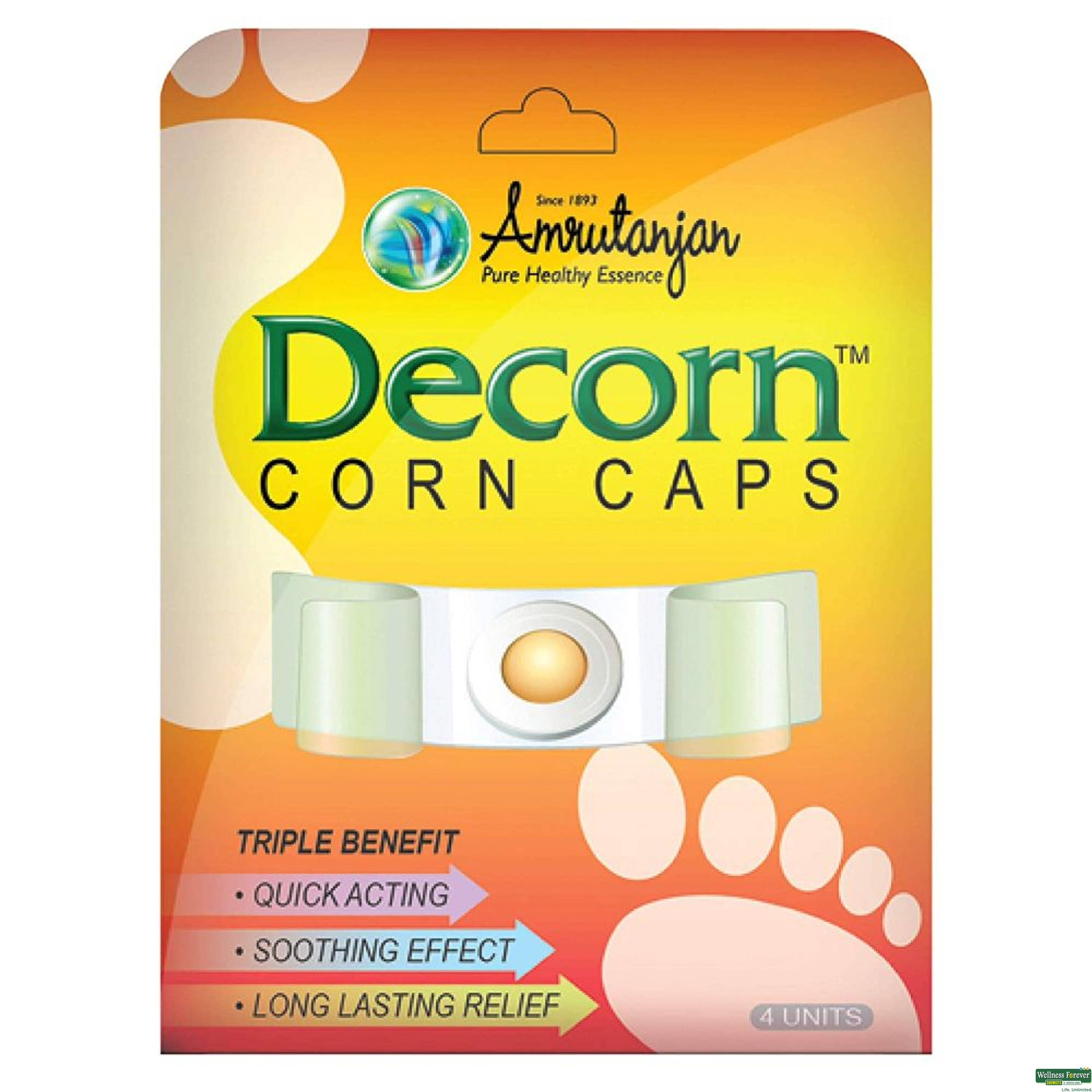 AMRUTANJAN DECORN CORN CAPS 4PC-image