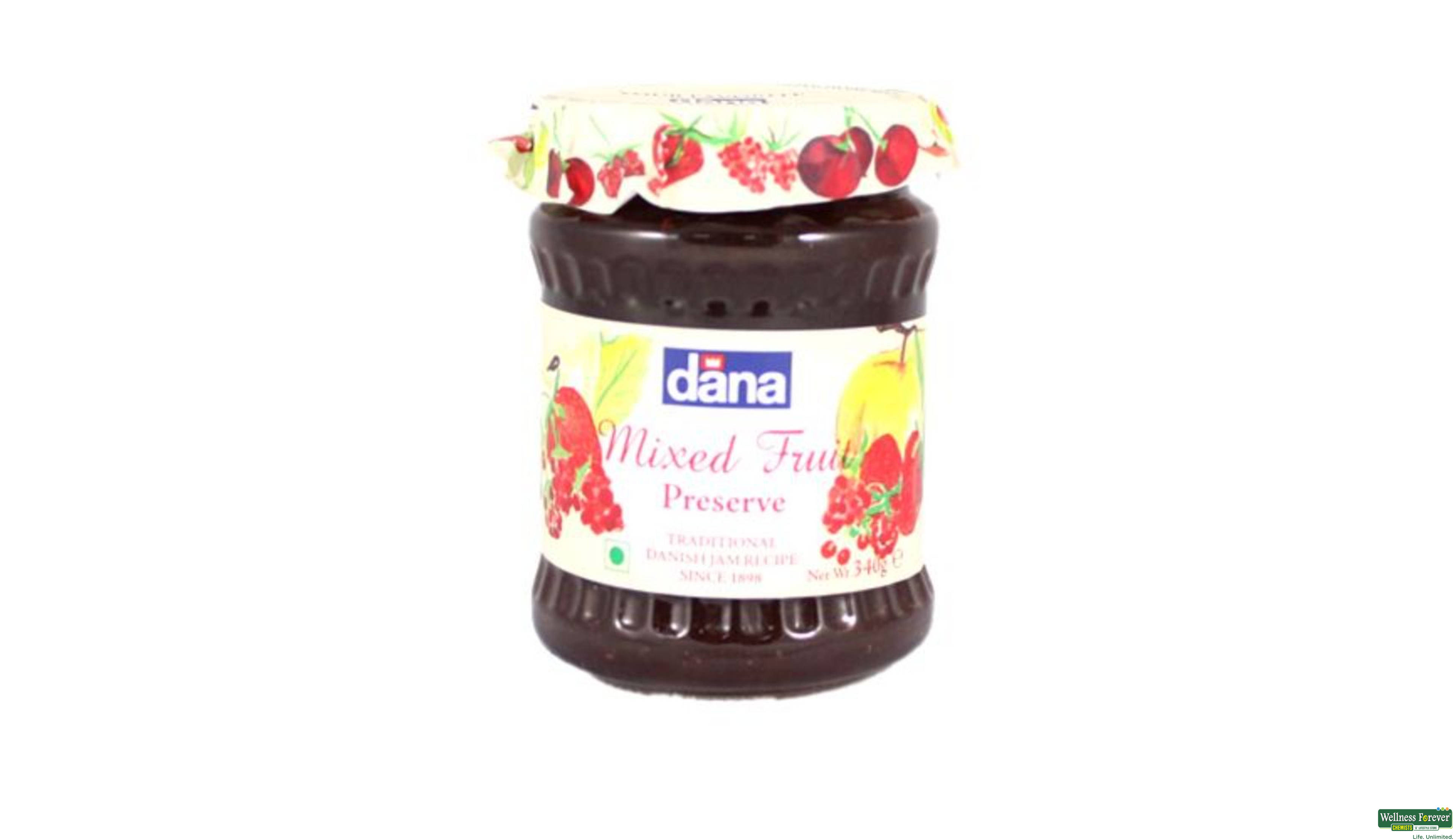 DANA JAM MIX FRUIT 340GM- 1, 340GM, 