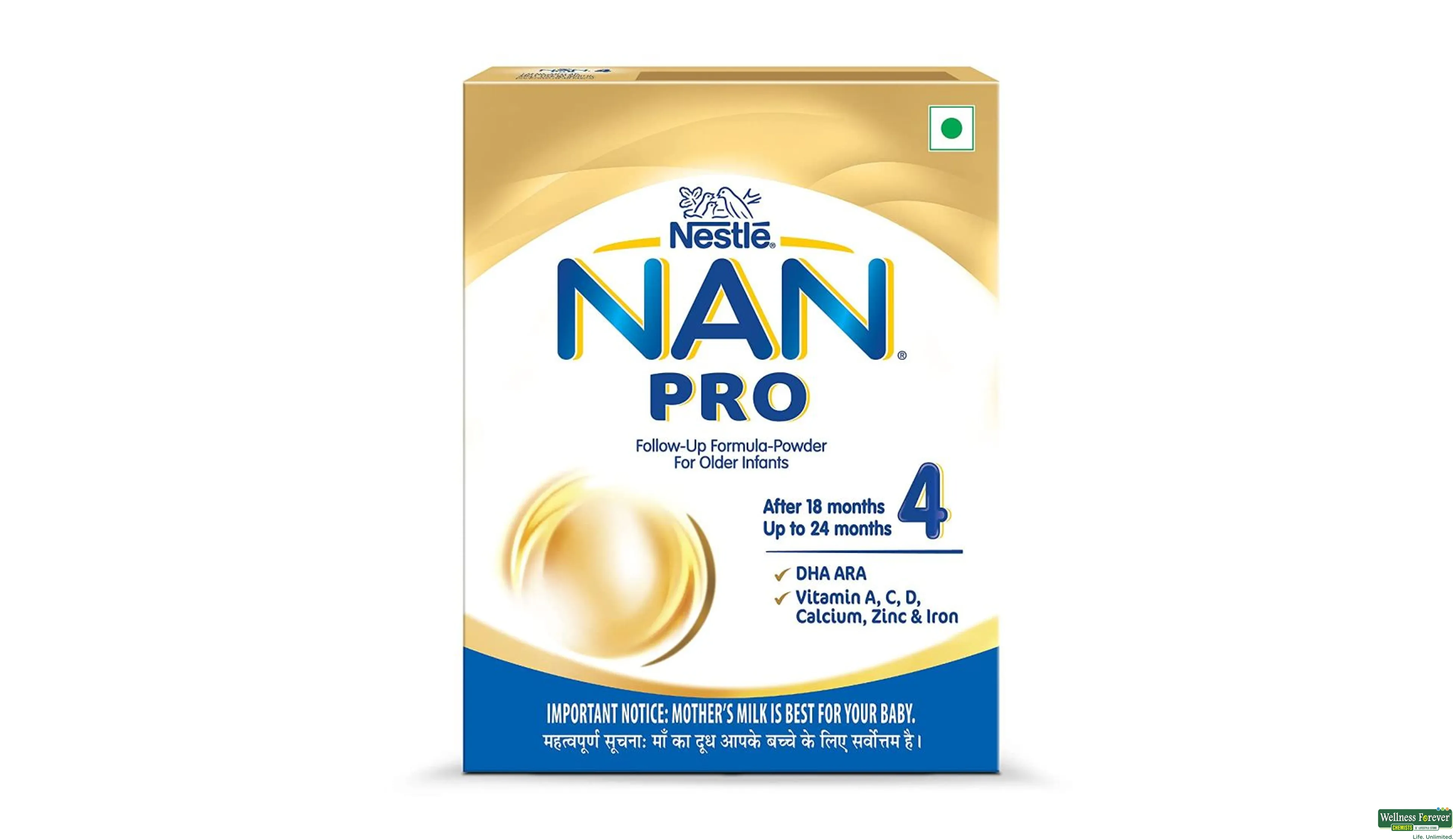 Buy Nestle Nan Pro 4 Follow Up Formula Powder Refill Pack 400 g