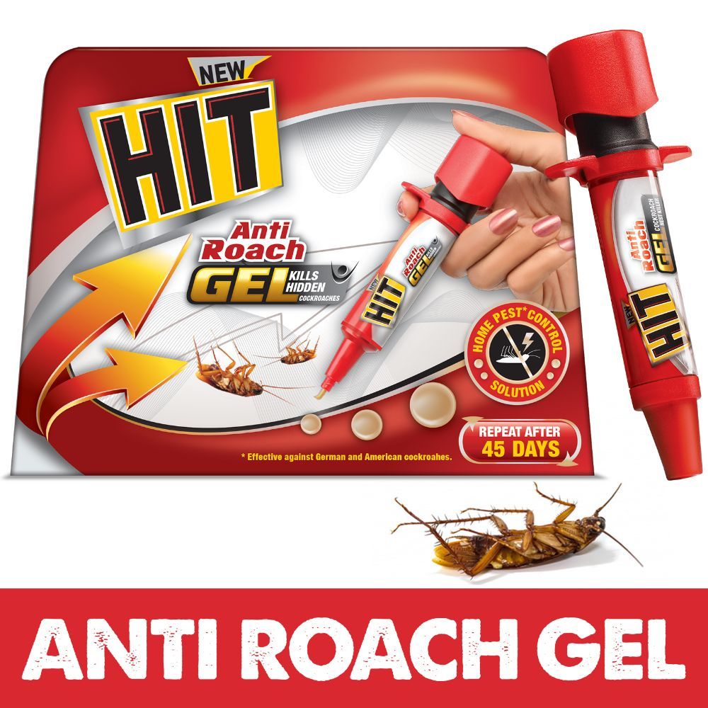 Get Rid Of Cockroaches With Hit Anti-Roach Gel (कॉकरोच भागने का उपाय)